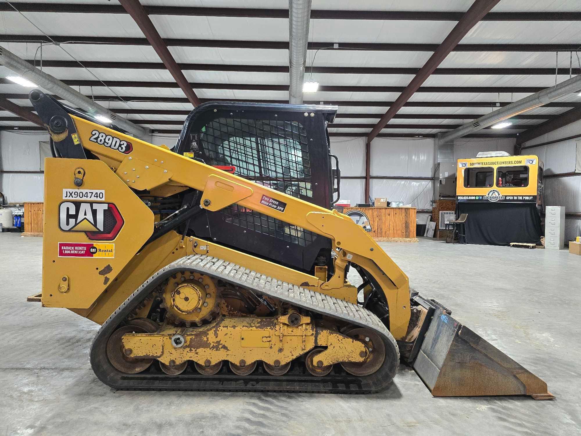 2021 Caterpillar 289D3 Skid Steer Loader