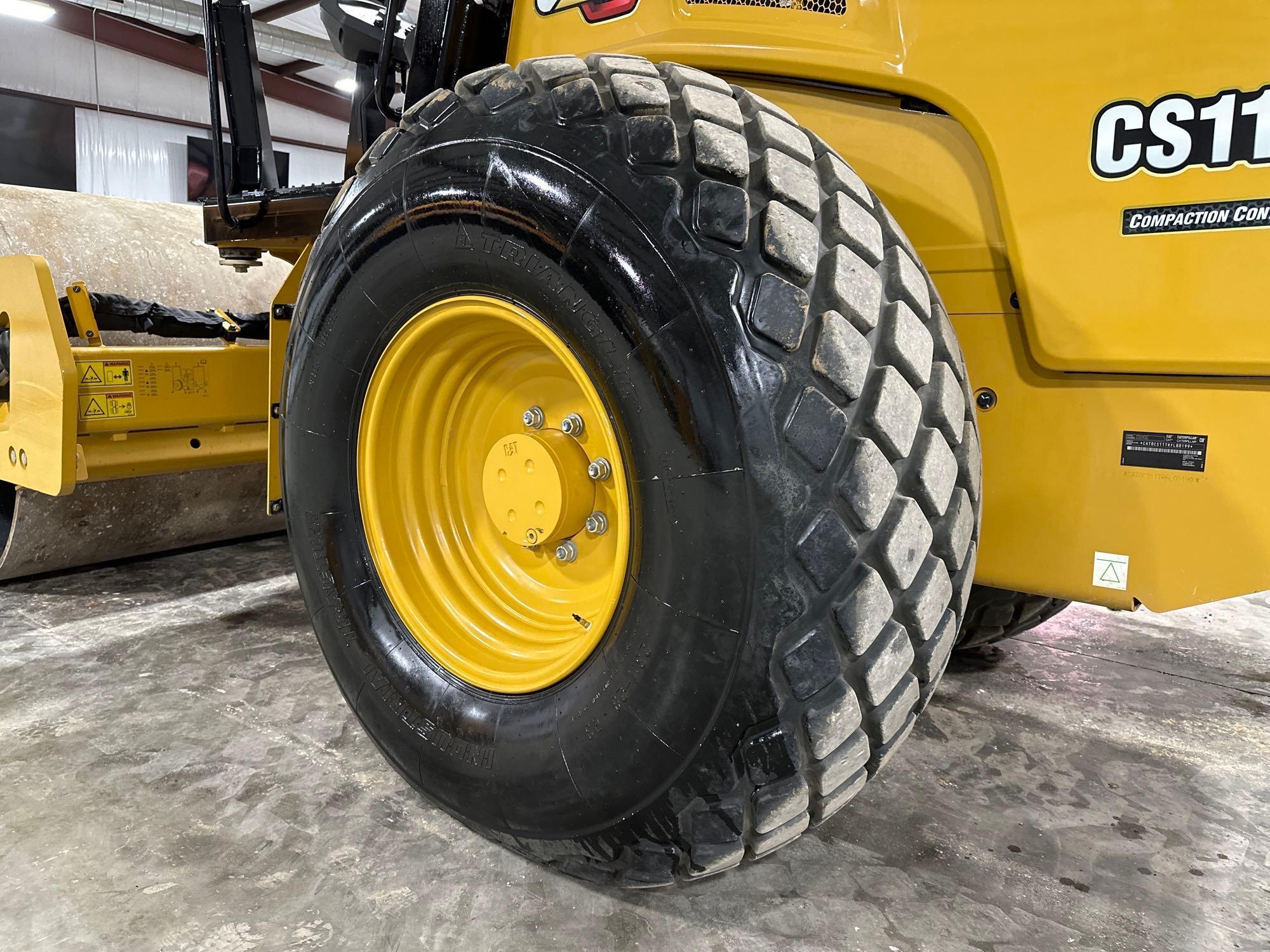 2022 Caterpillar CS11GC Smooth Drum Compactor