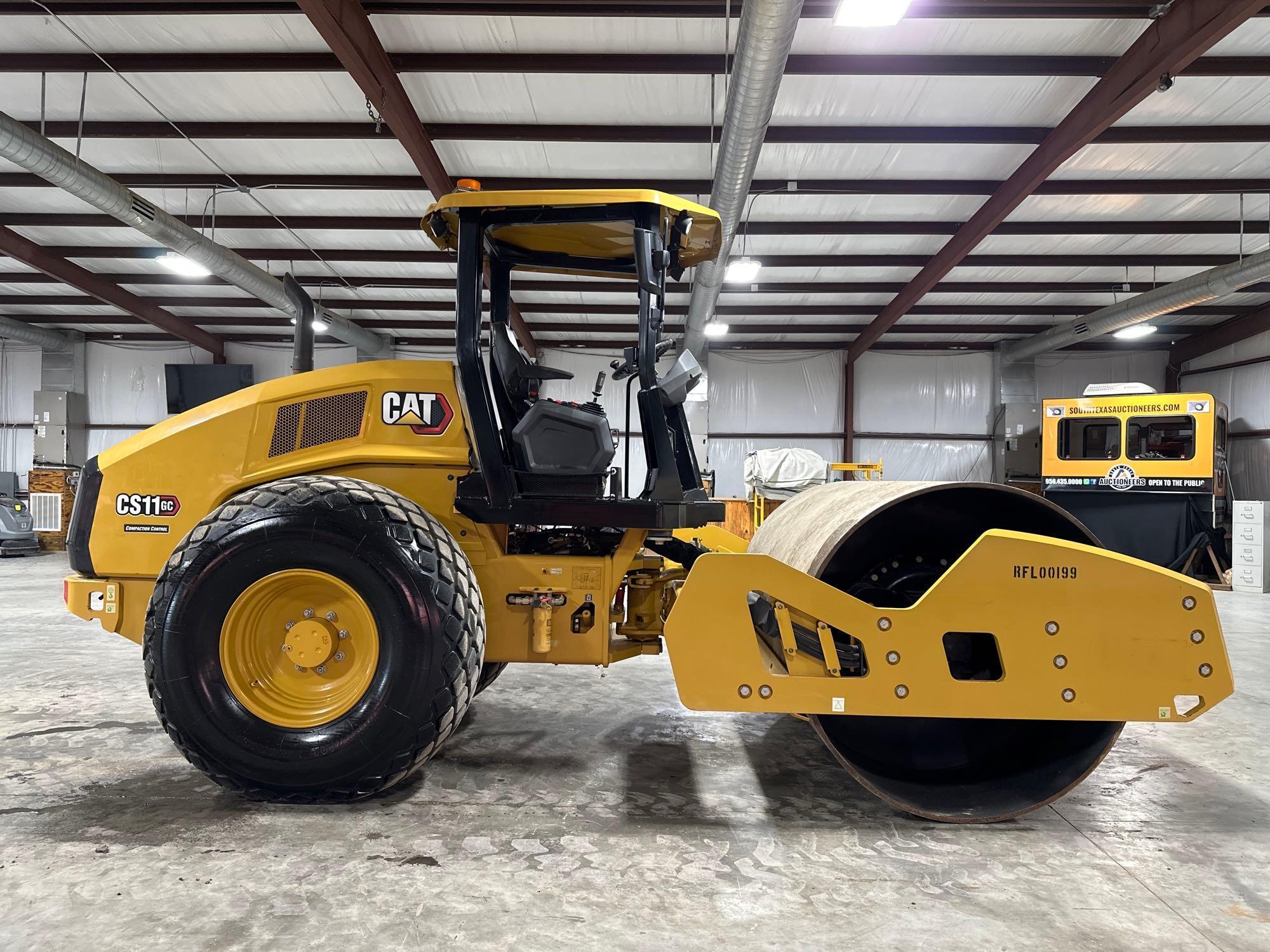 2022 Caterpillar CS11GC Smooth Drum Compactor