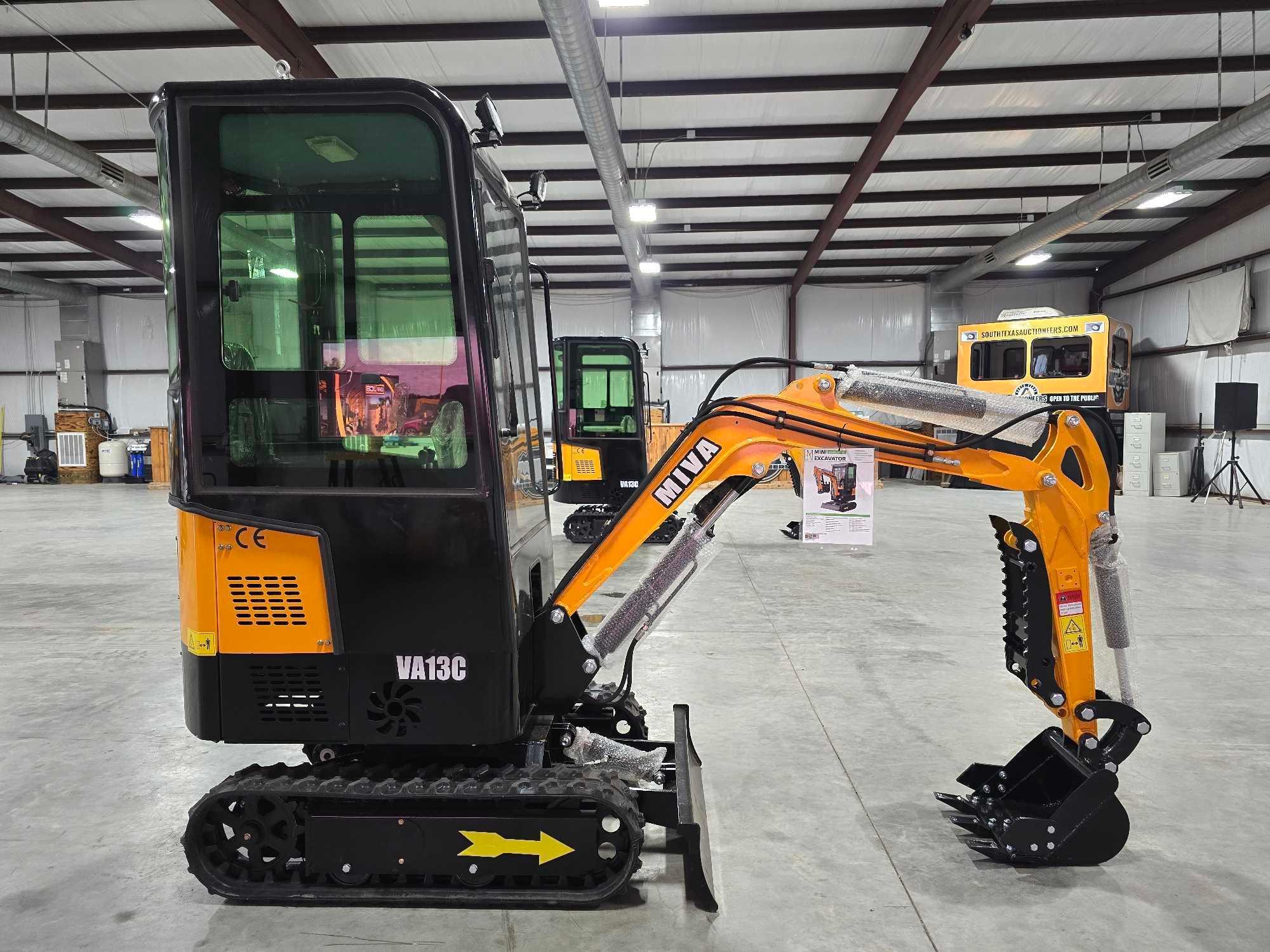 NEW/UNUSED 2024 MIVA VA13C Mini Excavator