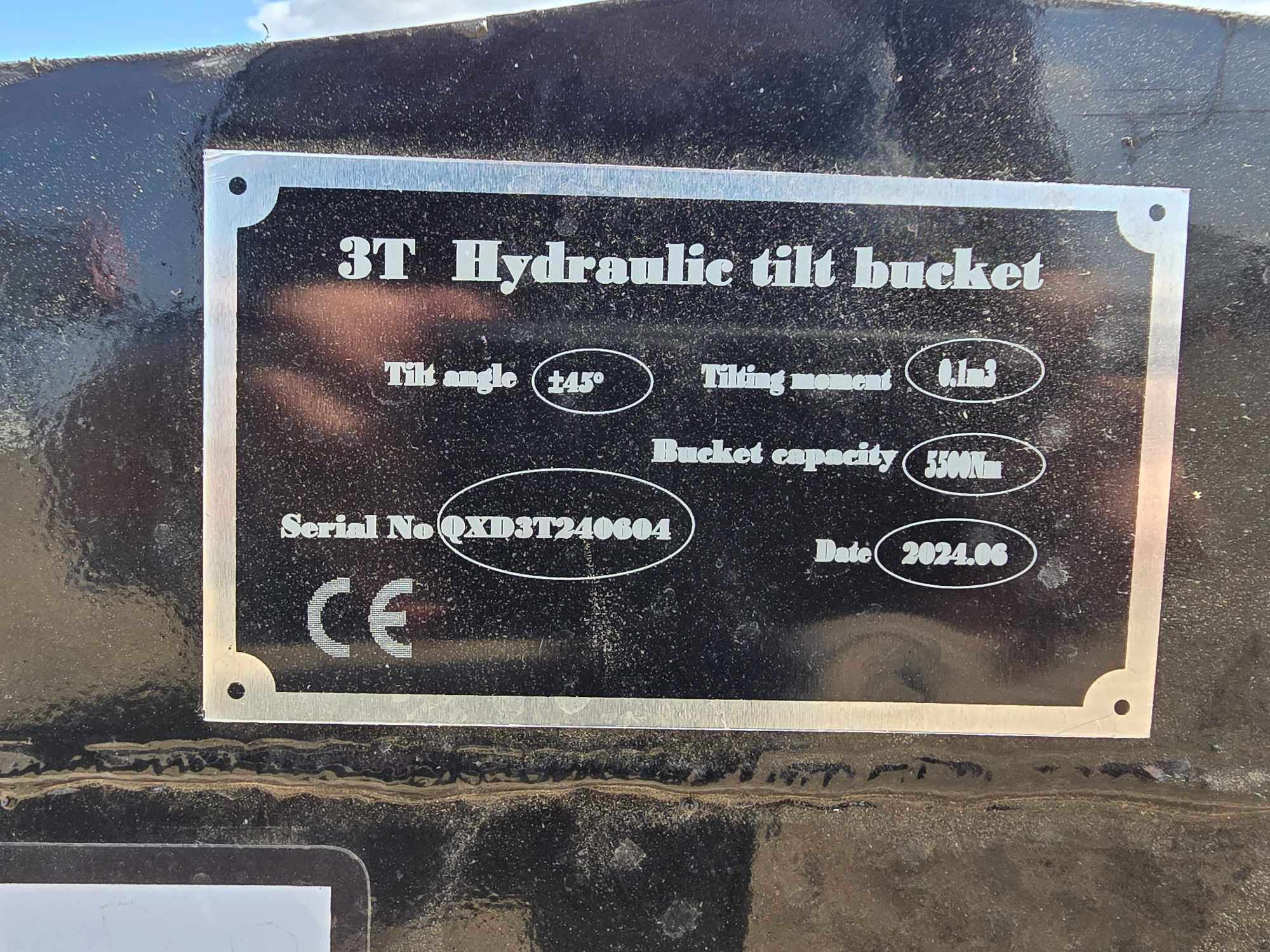 NEW/UNUSED 2024 Hydraulic Tilting Excavator Bucket