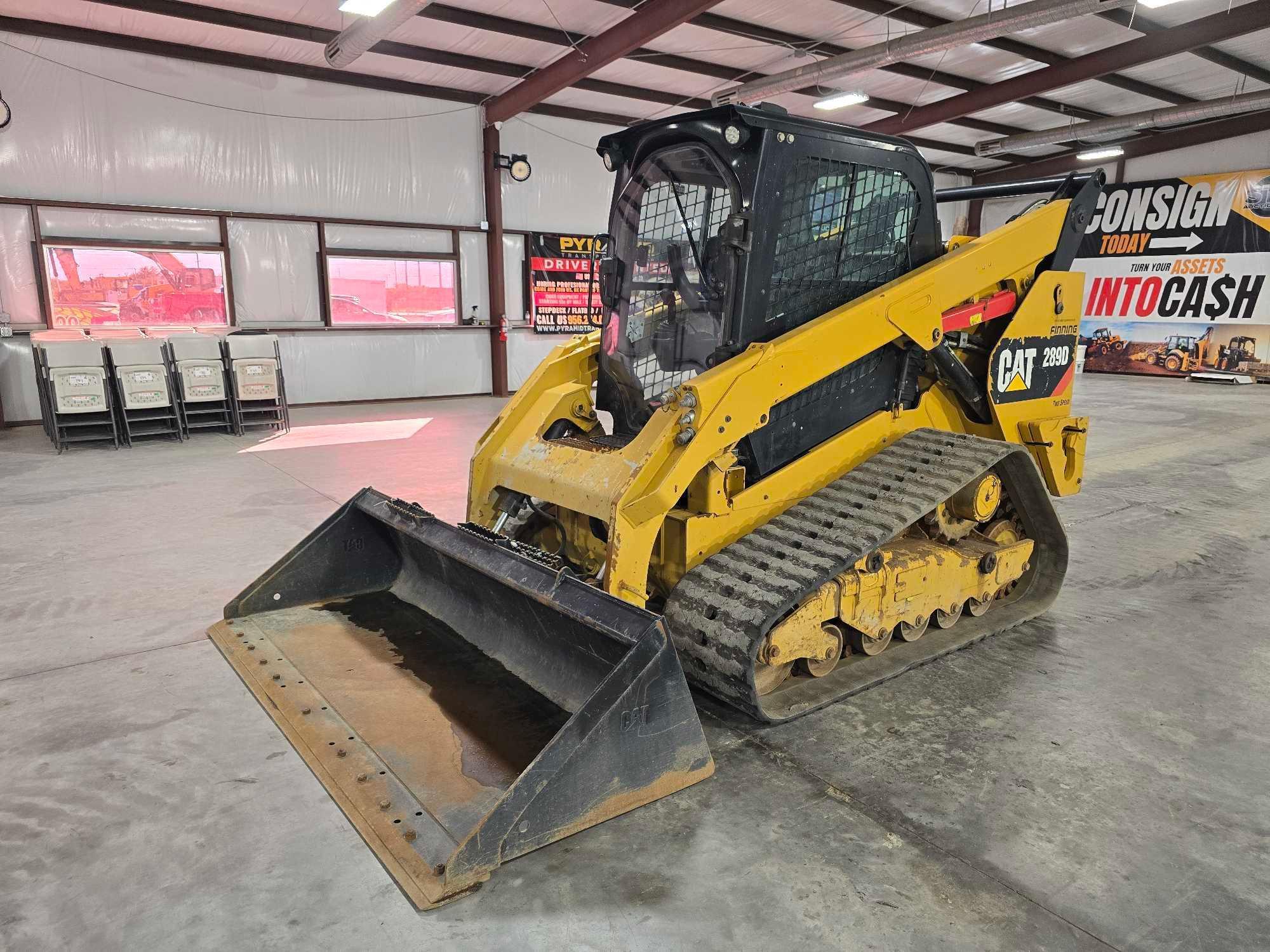 2018 Caterpillar 289D Skid Steer Loader
