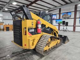 2018 Caterpillar 289D Skid Steer Loader