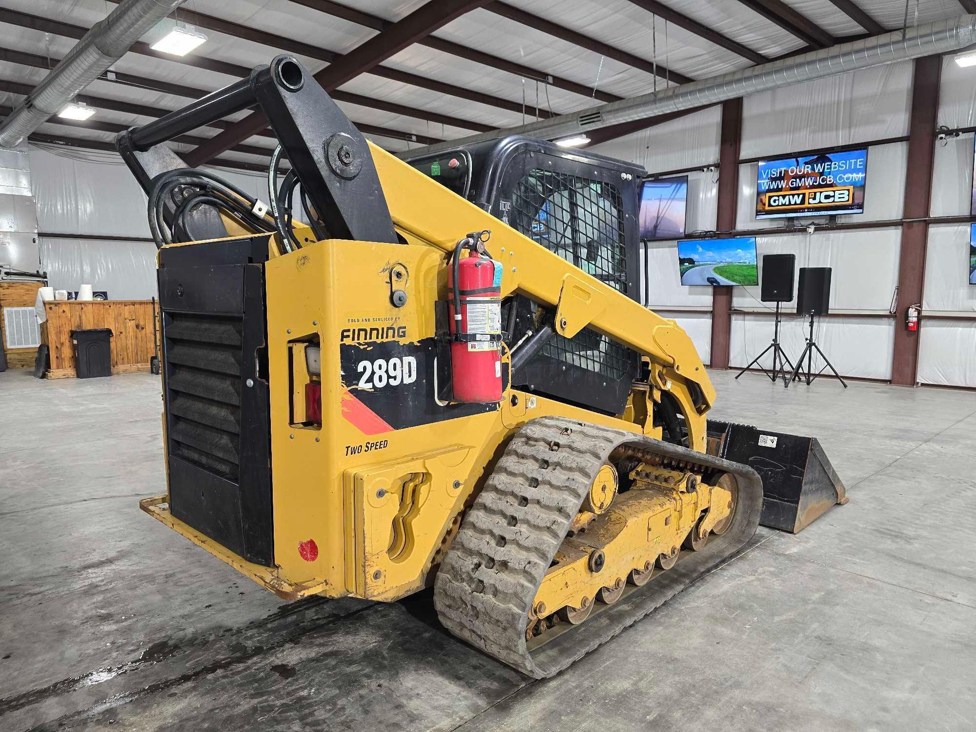 2018 Caterpillar 289D Skid Steer Loader