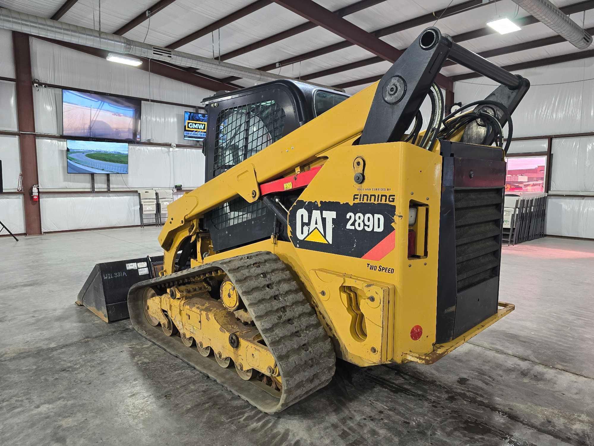 2018 Caterpillar 289D Skid Steer Loader