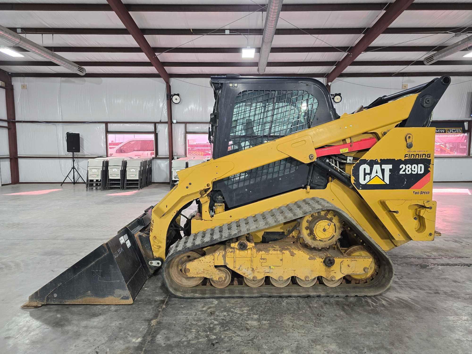 2018 Caterpillar 289D Skid Steer Loader