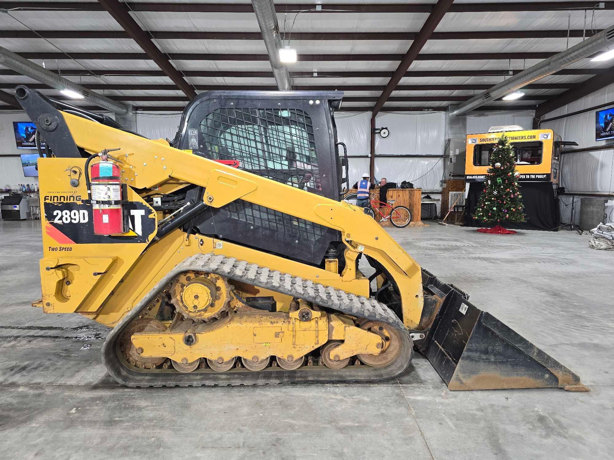 2018 Caterpillar 289D Skid Steer Loader