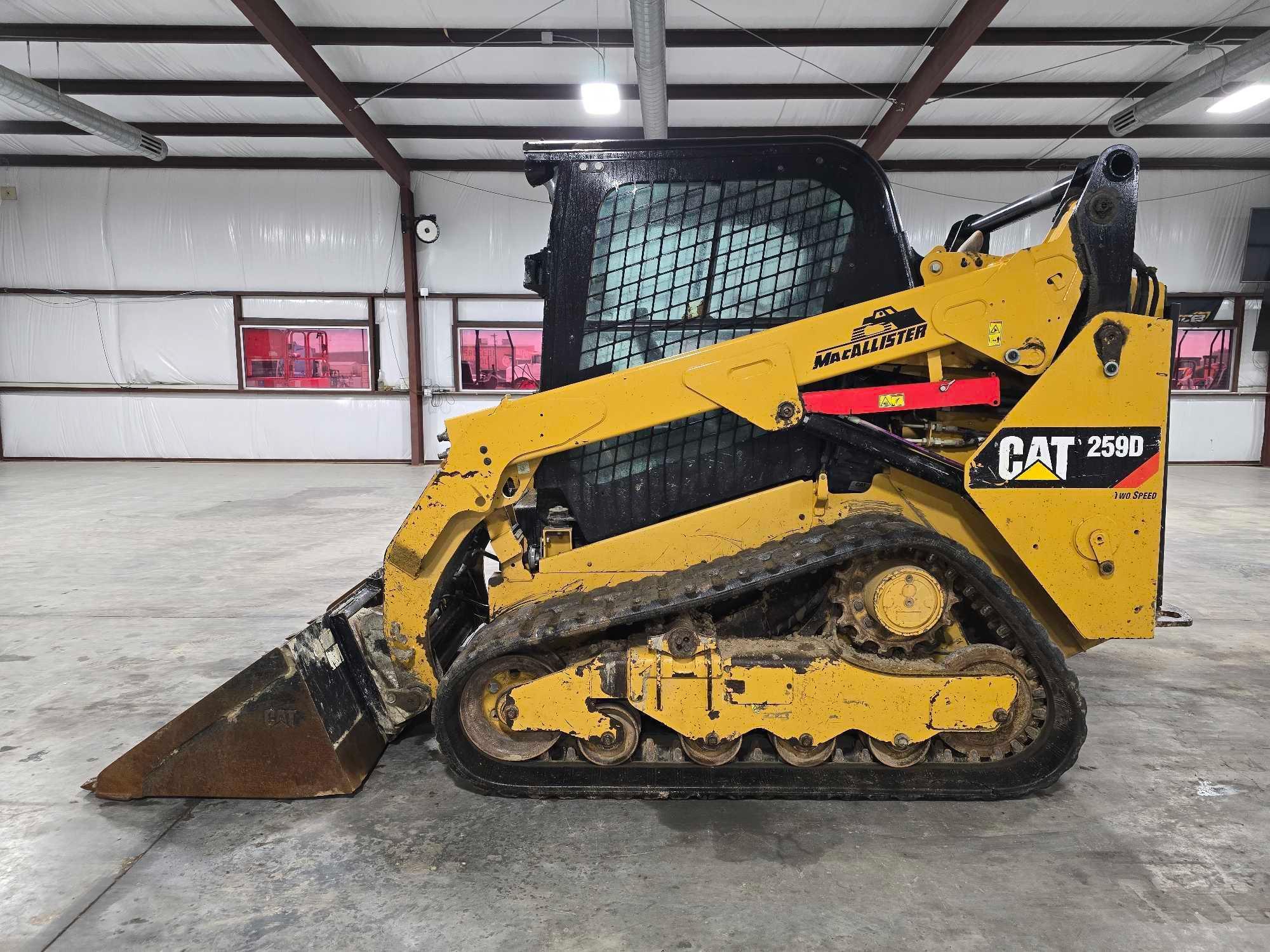 2016 Caterpillar 259D Skid Steer Loader