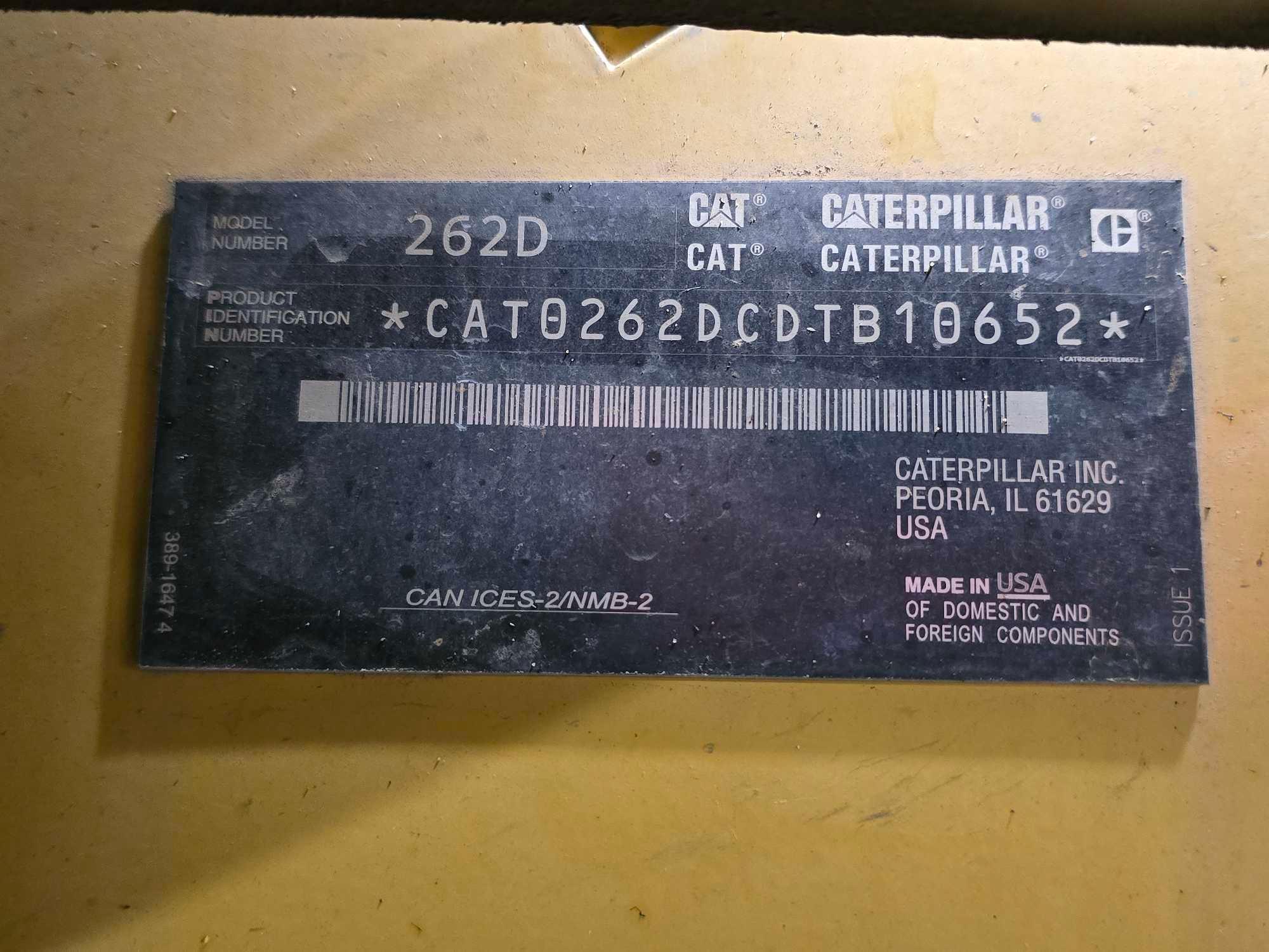 2019...Caterpillar 262D Skid Steer Loader.