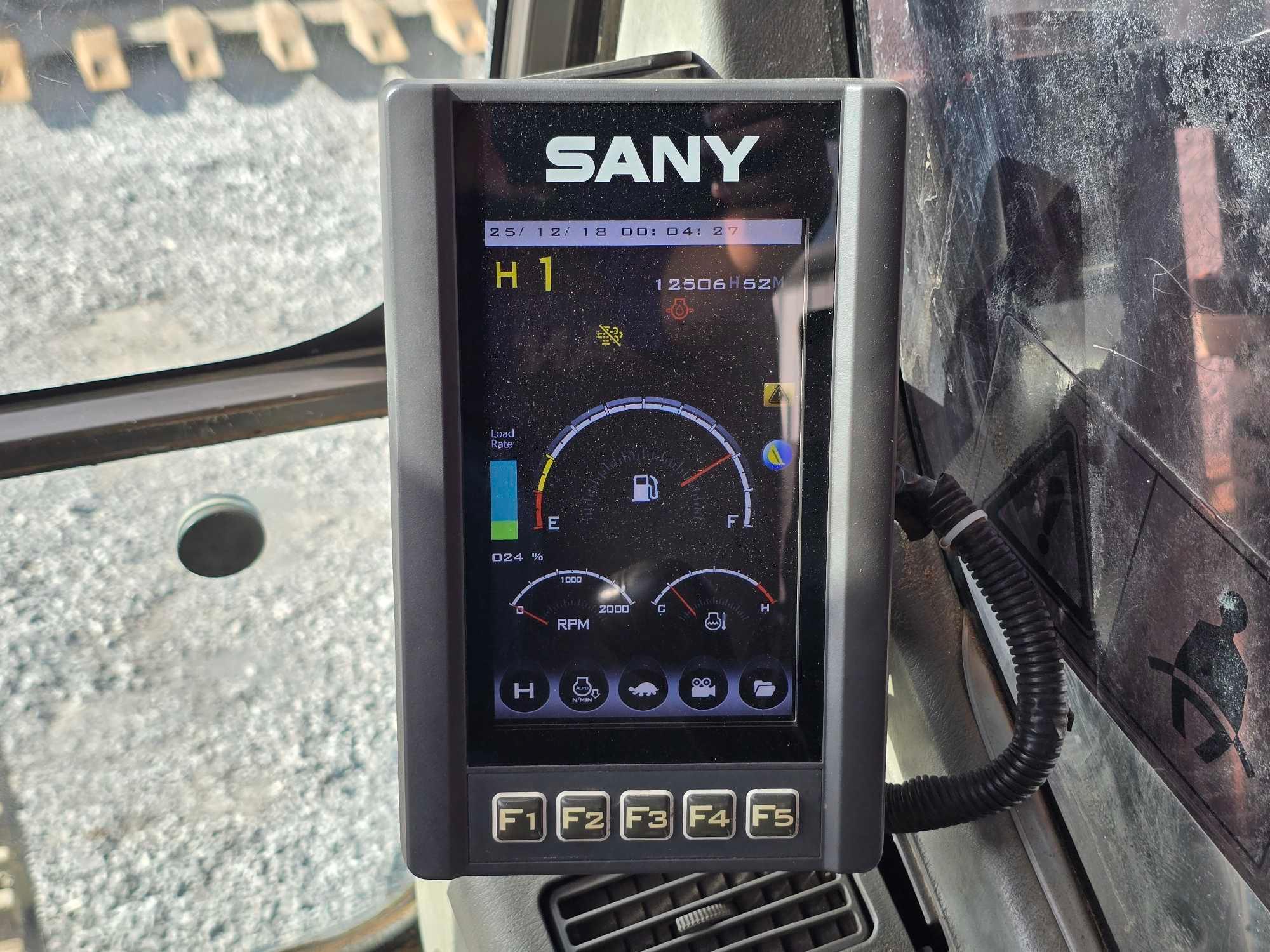 2015 Sany SY335C Hydraulic Excavator