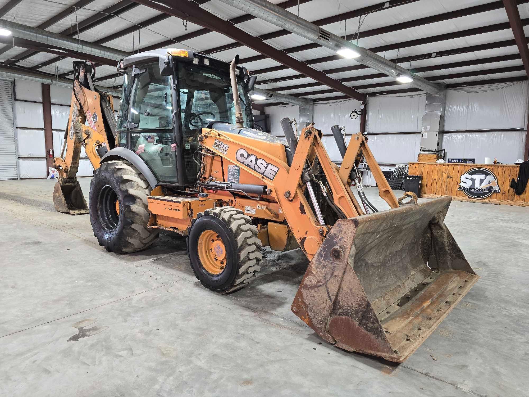 2014 Case 590SN Backhoe Loader