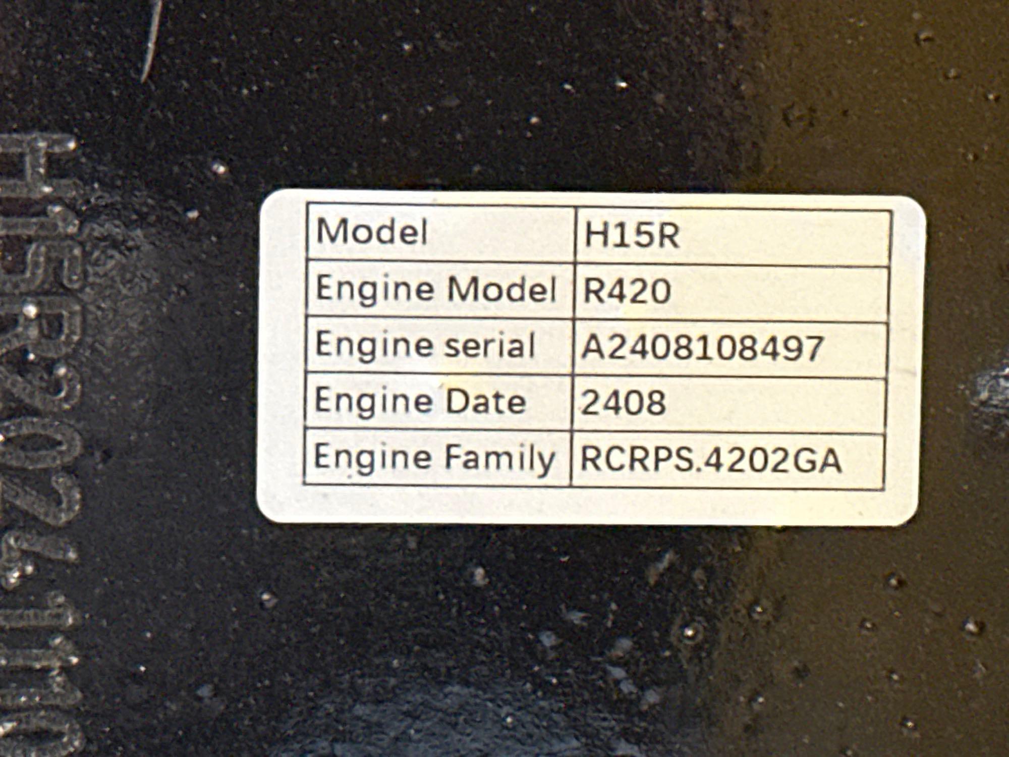NEW/UNUSED 2024...Agrotk H15R Mini Excavator