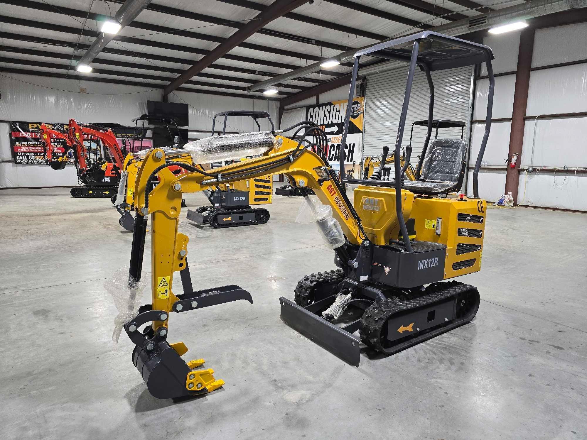 NEW/UNUSED 2024...Agrotk MX12R...Mini Excavator