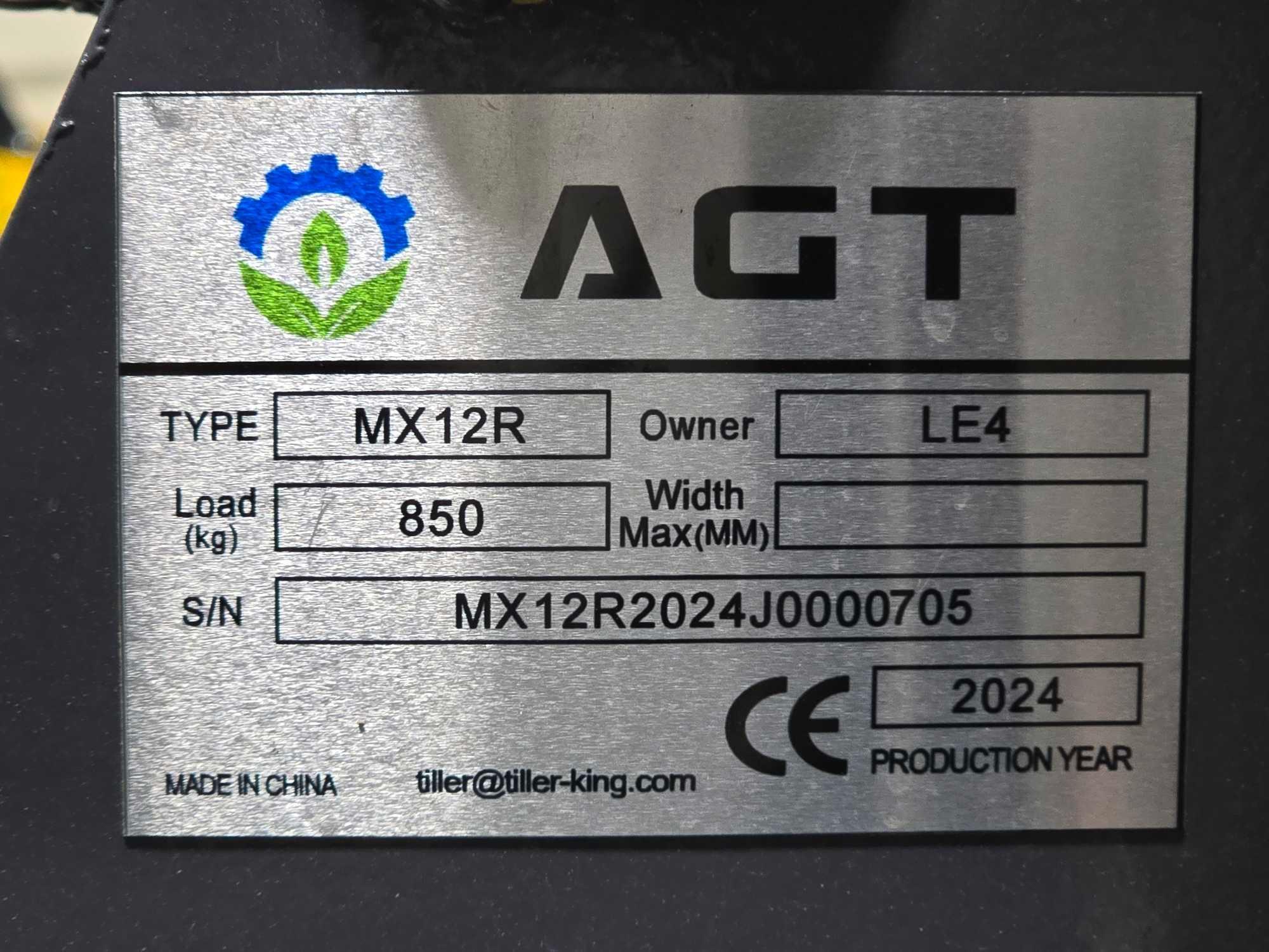 NEW/UNUSED 2024...Agrotk MX12R...Mini Excavator
