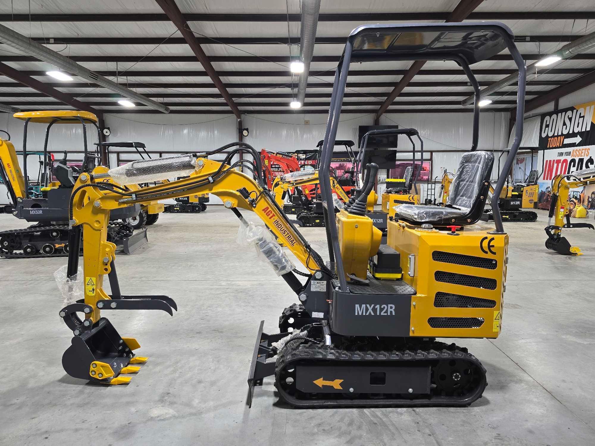 NEW/UNUSED 2024...Agrotk MX12R...Mini Excavator
