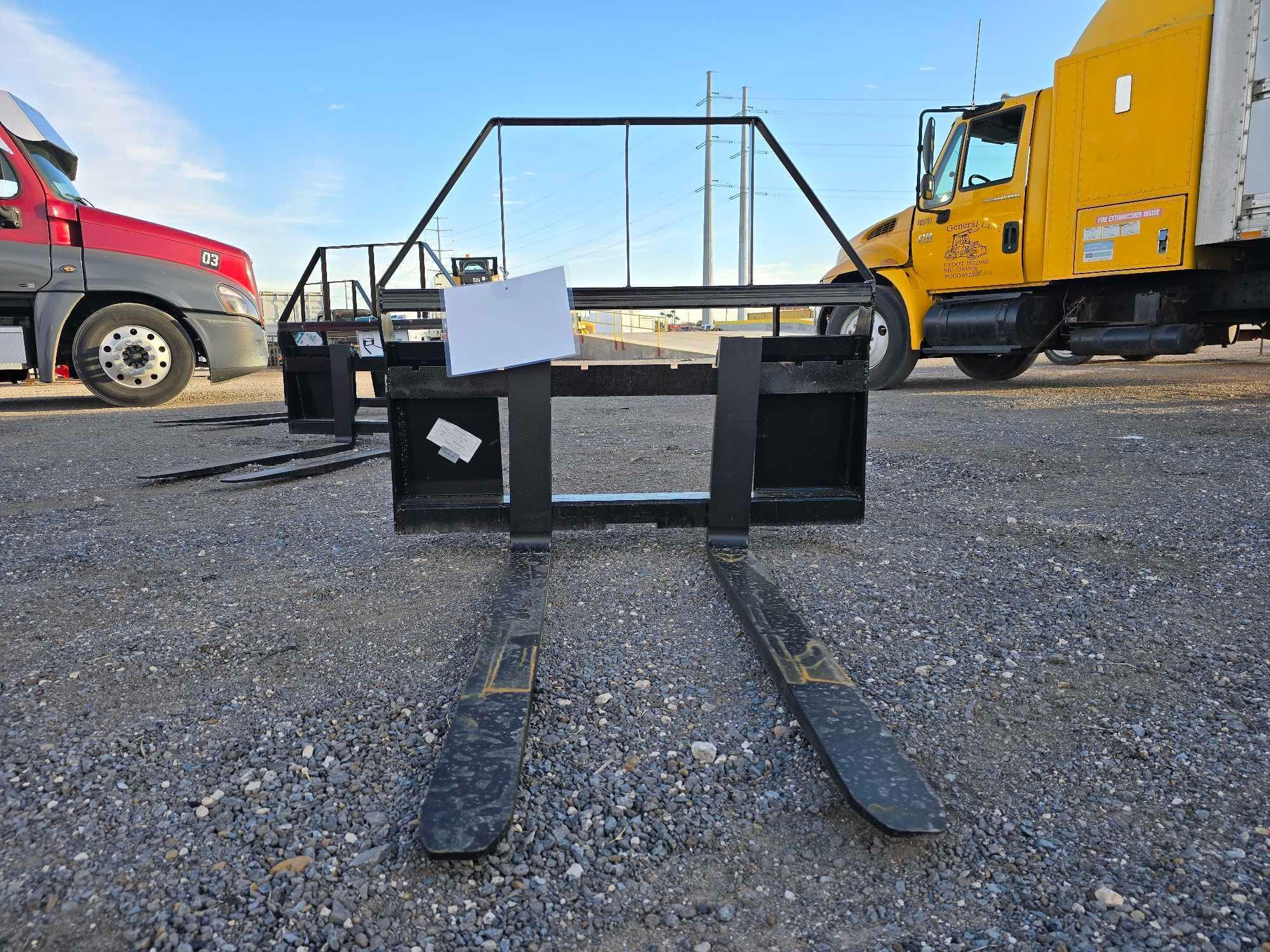 NEW/UNUSED 2024 Mower King SAII100 48 In Pallet Fork Frame
