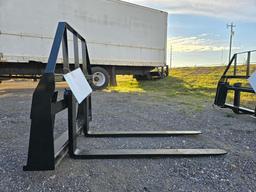 NEW/UNUSED 2024 Mower King SAII100 48 In Pallet Fork Frame