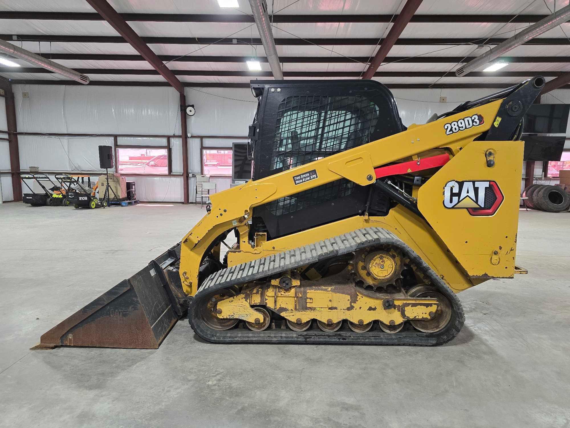 2019 Caterpillar 289D3 Skid Steer Loader