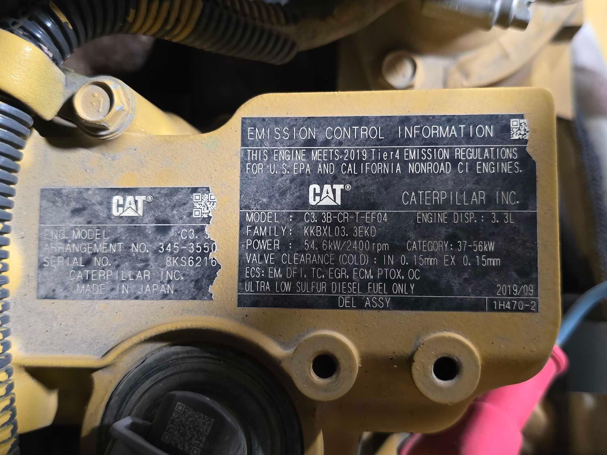 2020 Caterpillar 279D3 Skid Steer Loader