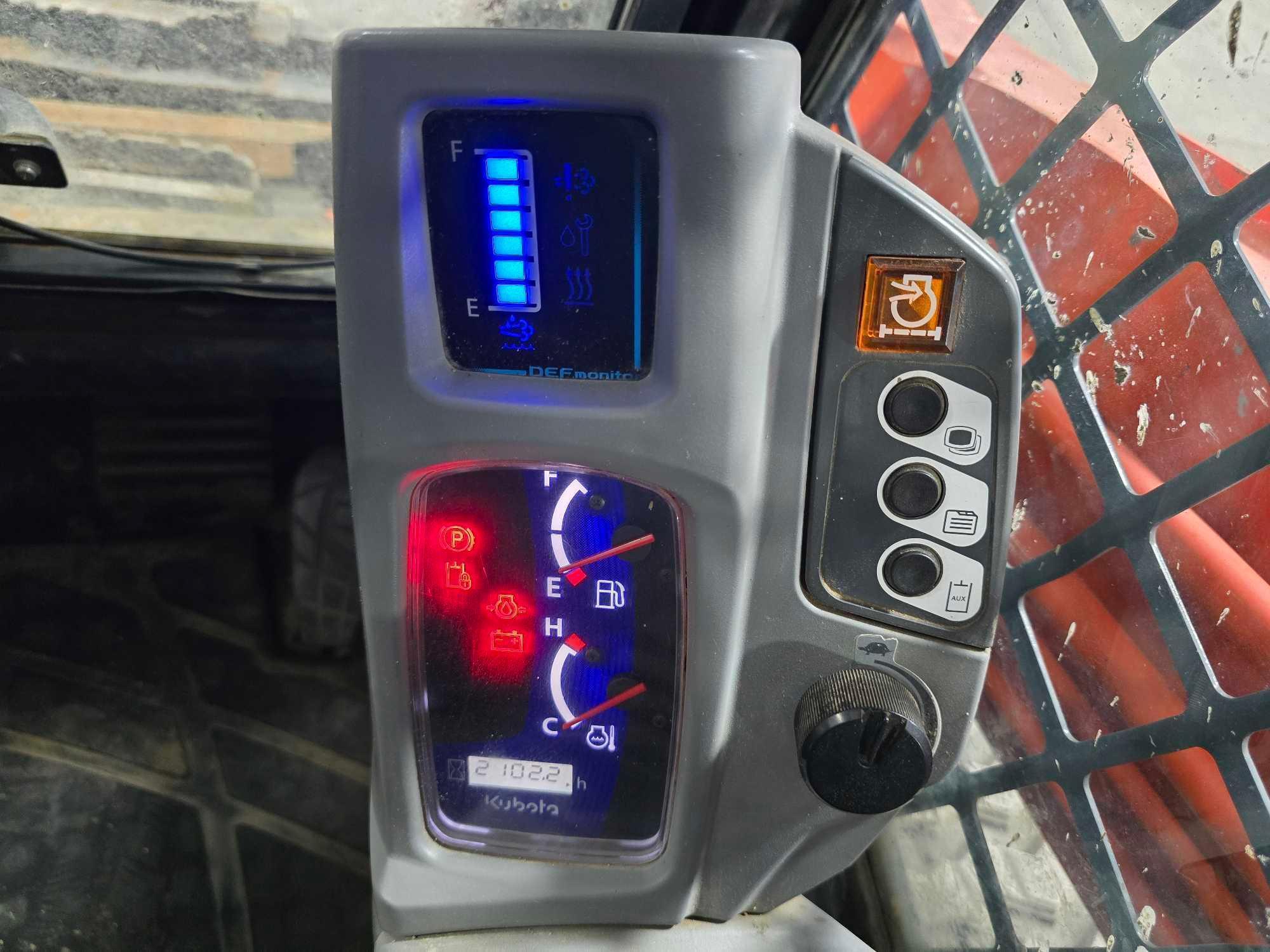 2016 Kubota SVL95-2S Skid Steer Loader