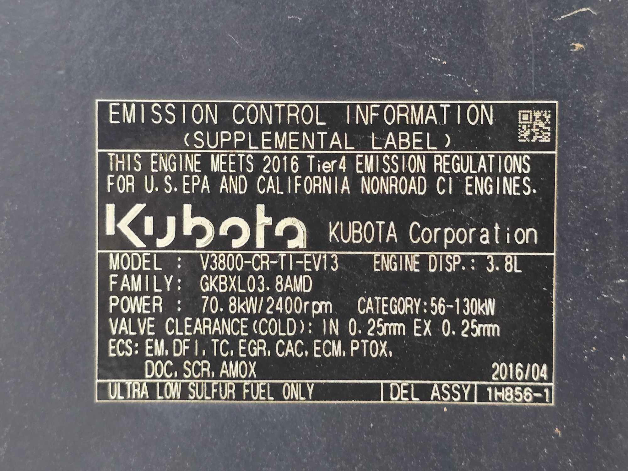 2016 Kubota SVL95-2S Skid Steer Loader