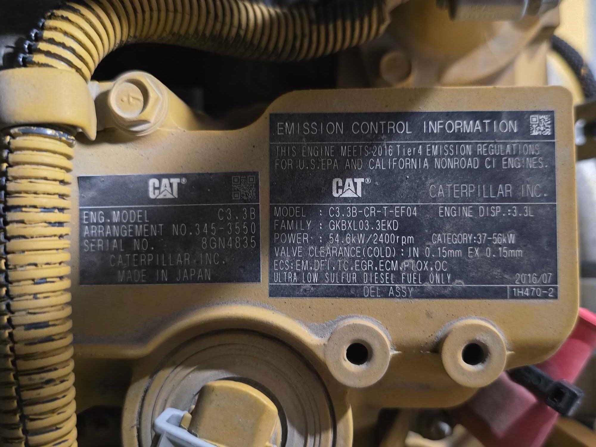 2017 Caterpillar 262D Skid Steer Loader