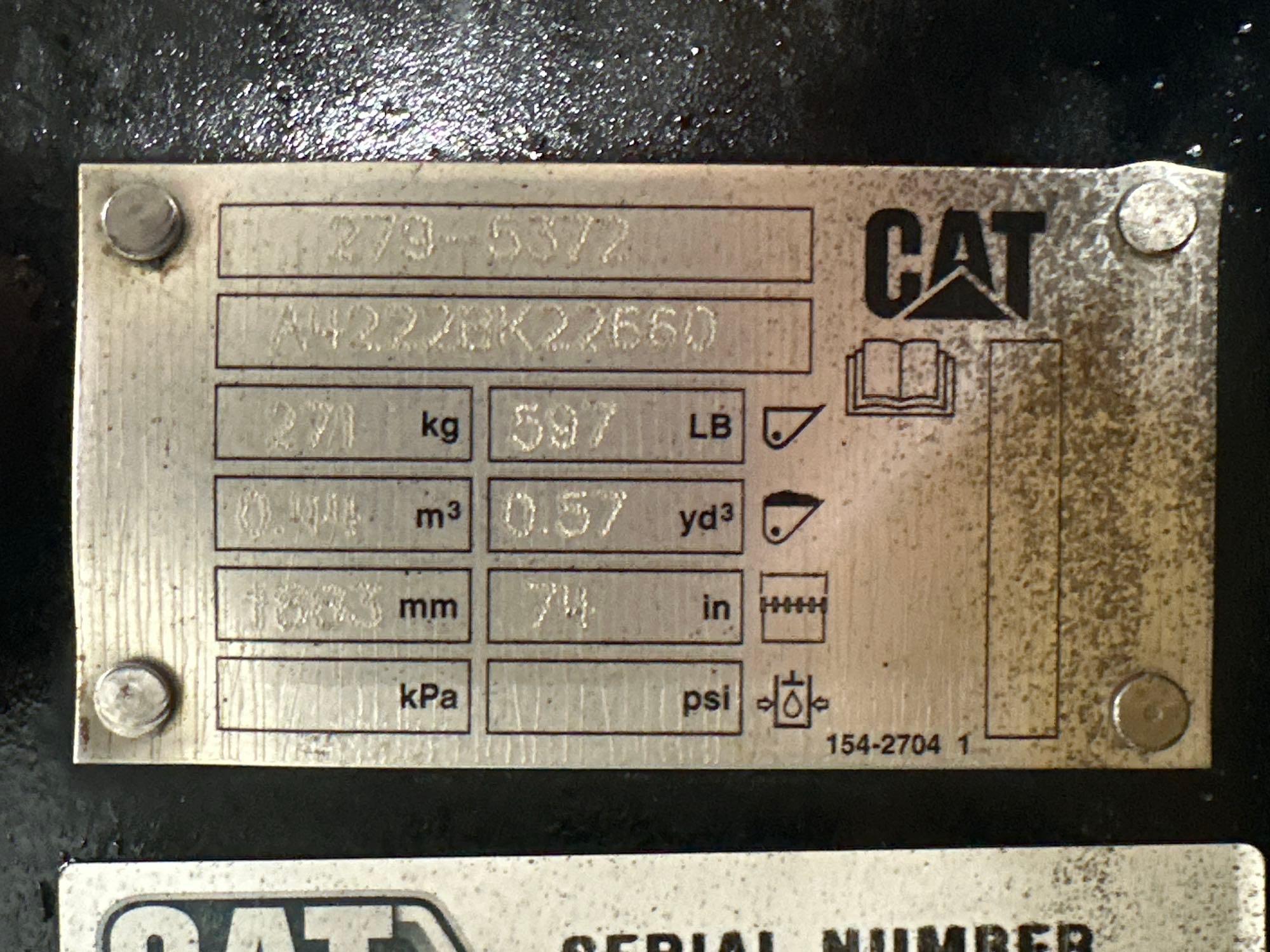 2020 Caterpillar 242D3 Skid Steer Loader
