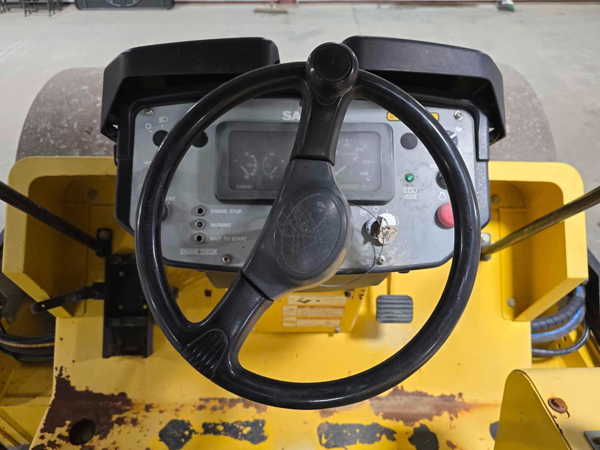 2017 Sakai SV540D Smooth Drum Compactor