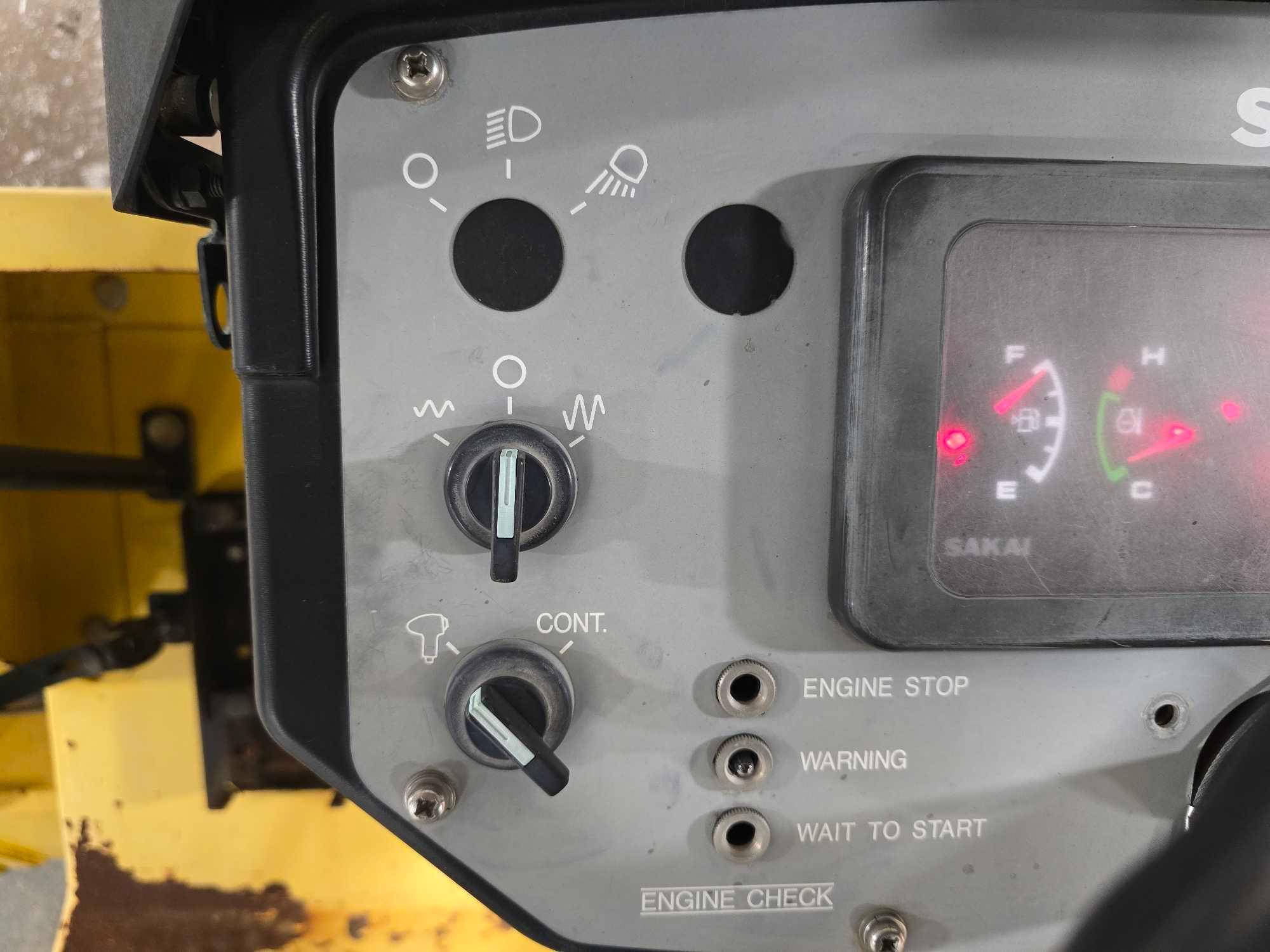 2017 Sakai SV540D Smooth Drum Compactor