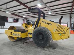 2017 Sakai SV540D Smooth Drum Compactor