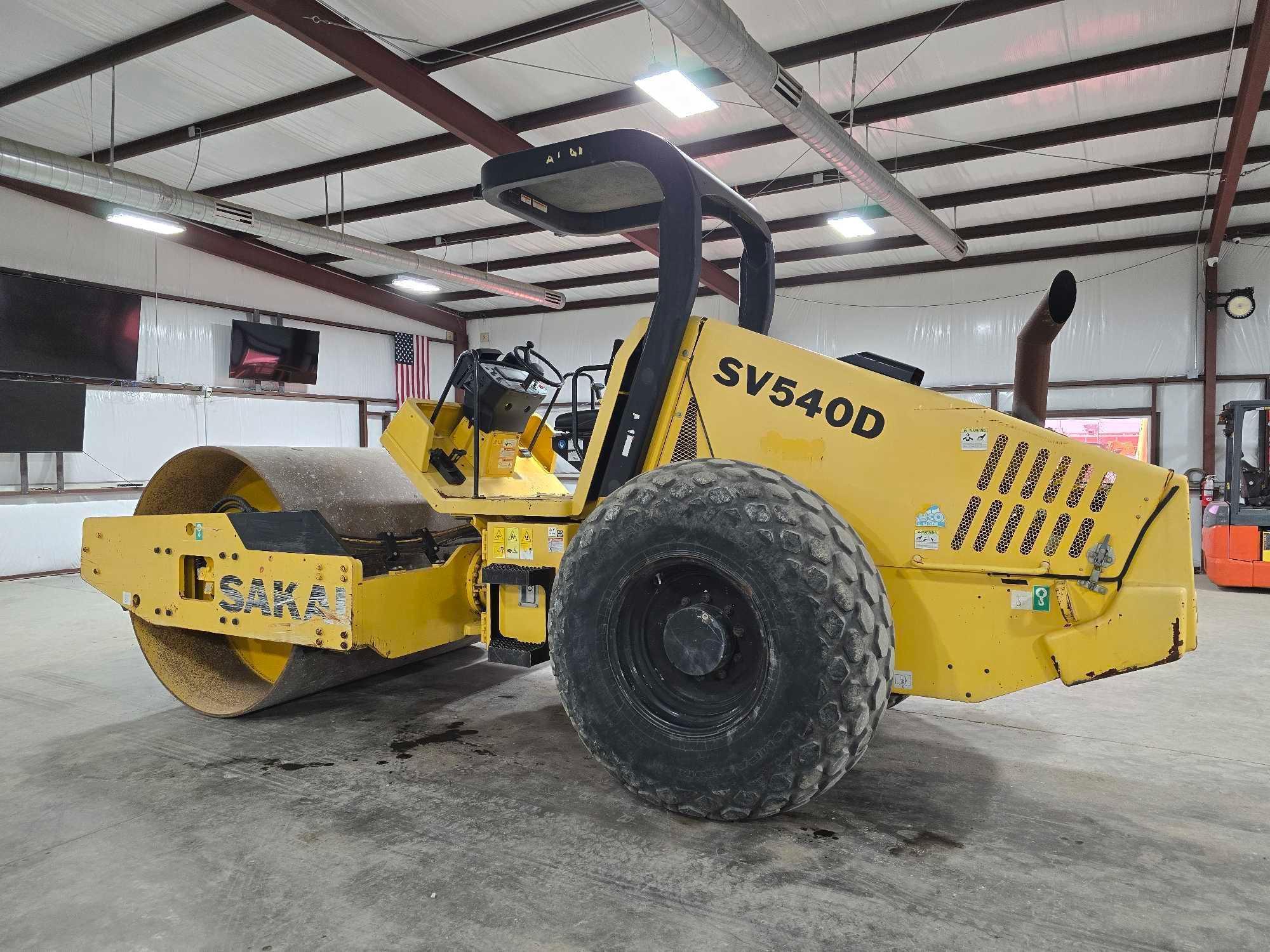 2017 Sakai SV540D Smooth Drum Compactor