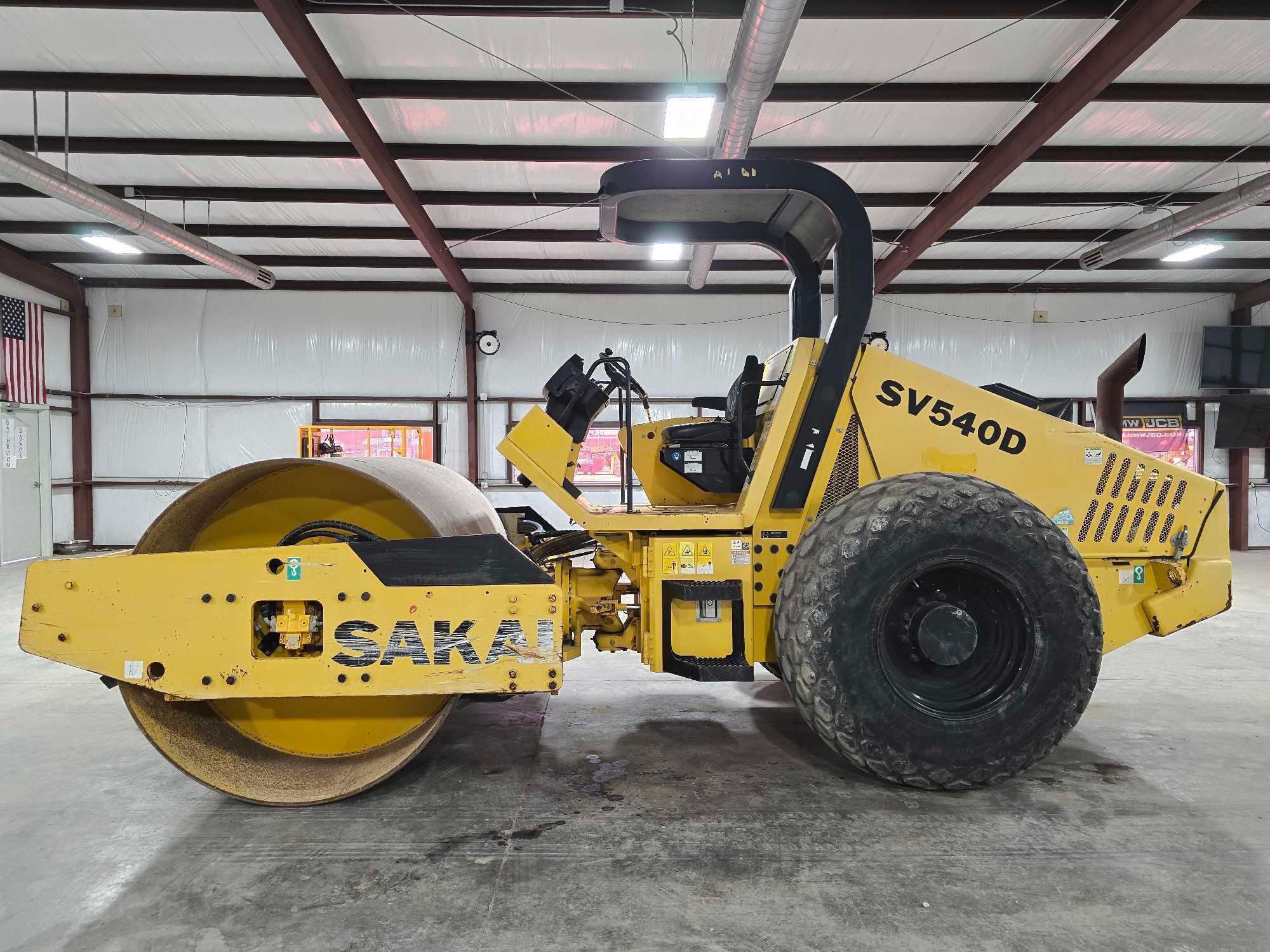2017 Sakai SV540D Smooth Drum Compactor