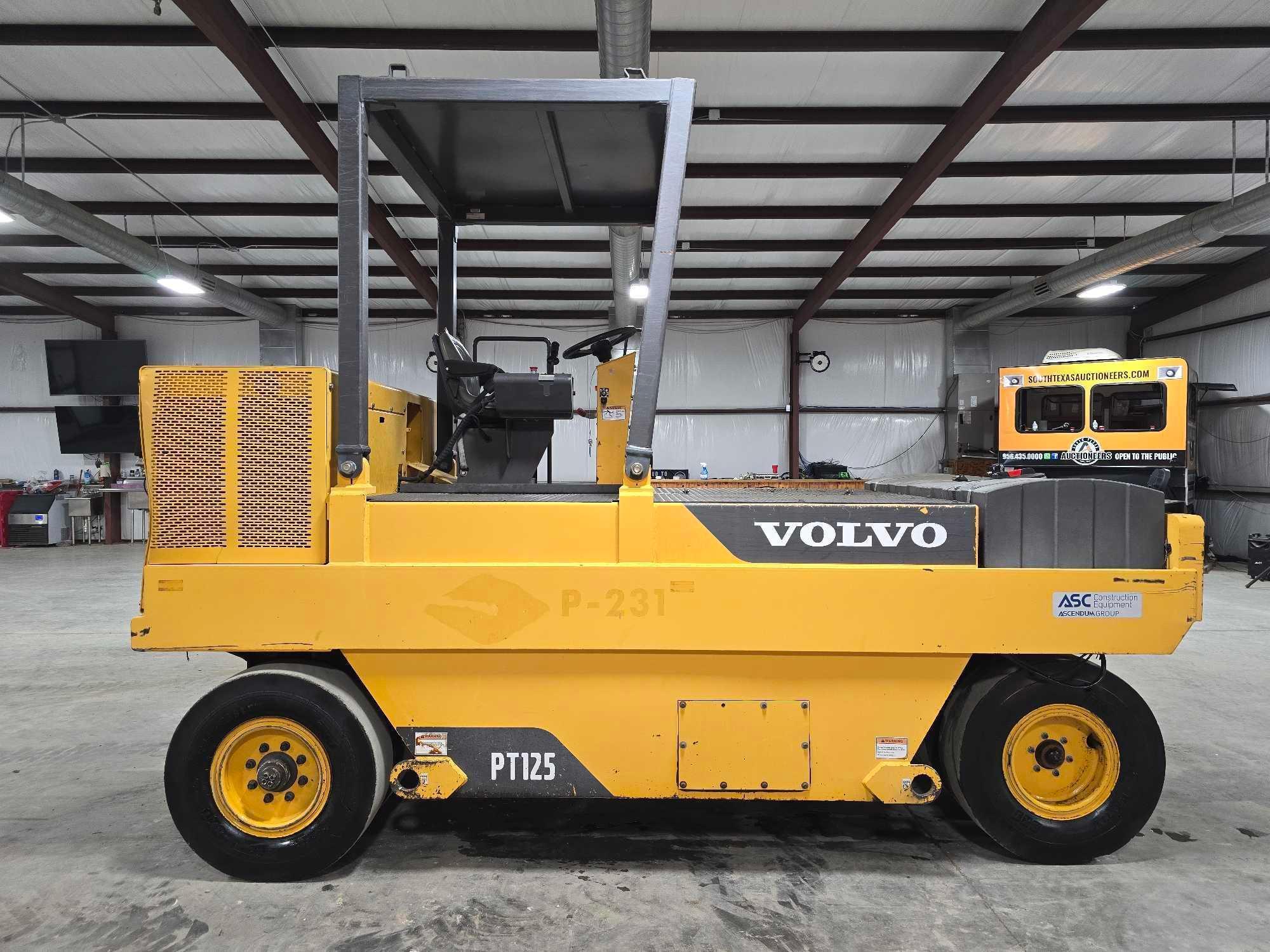 2015 Volvo PT125 Pneumatic Roller Compactor