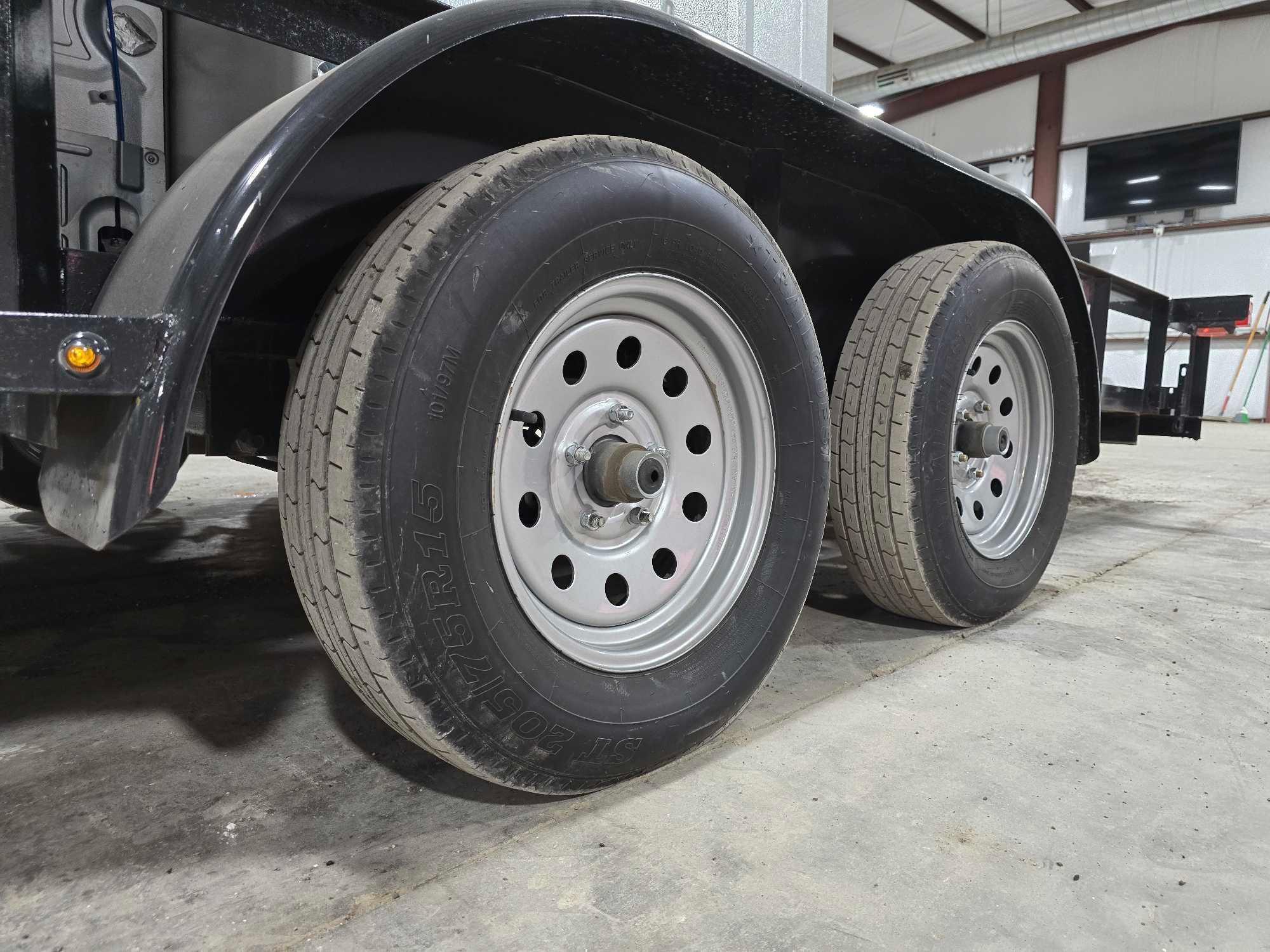 2024 C&M 82x20 Utility Trailer.