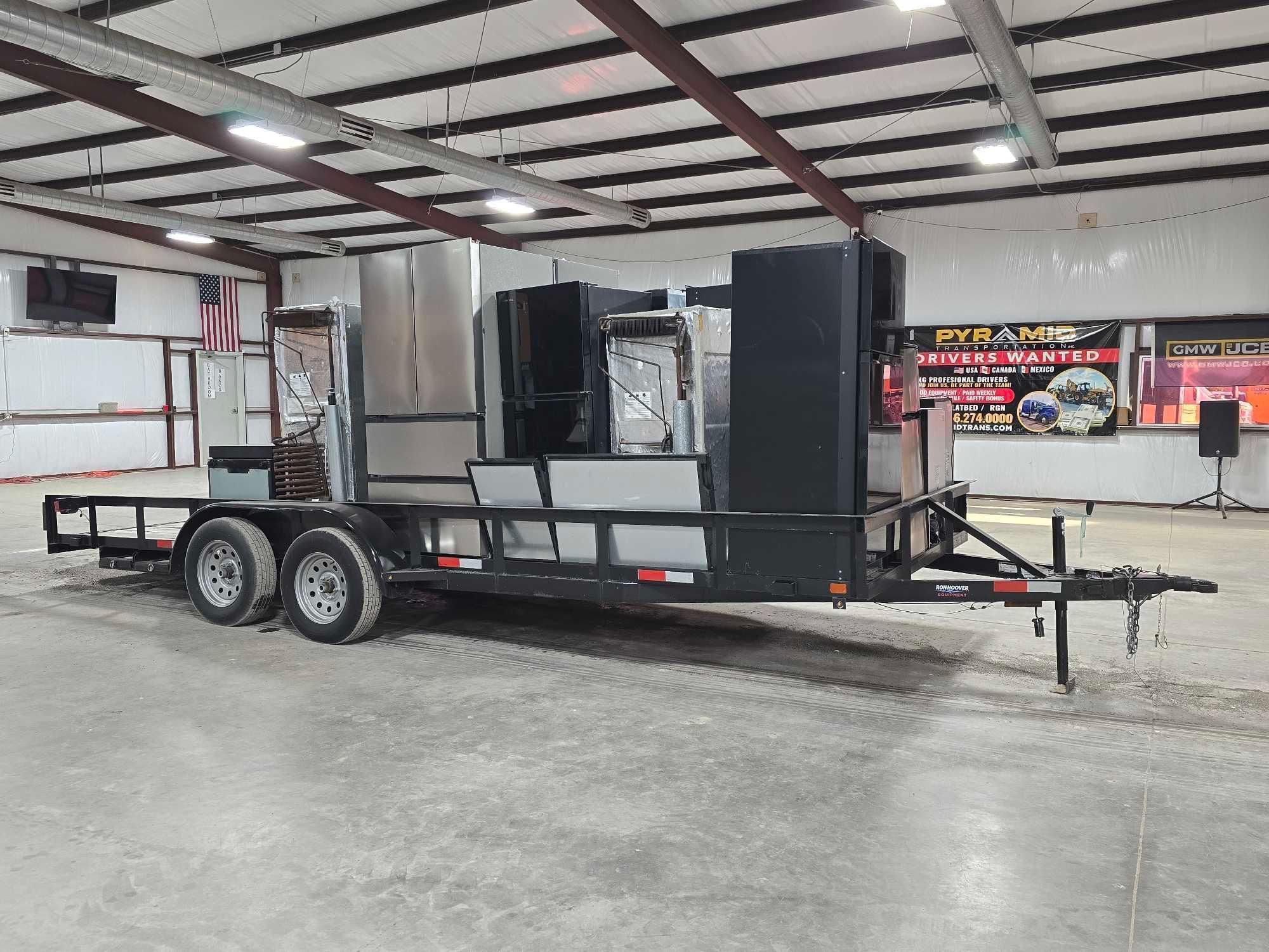 2024 C&M 82x20 Utility Trailer.