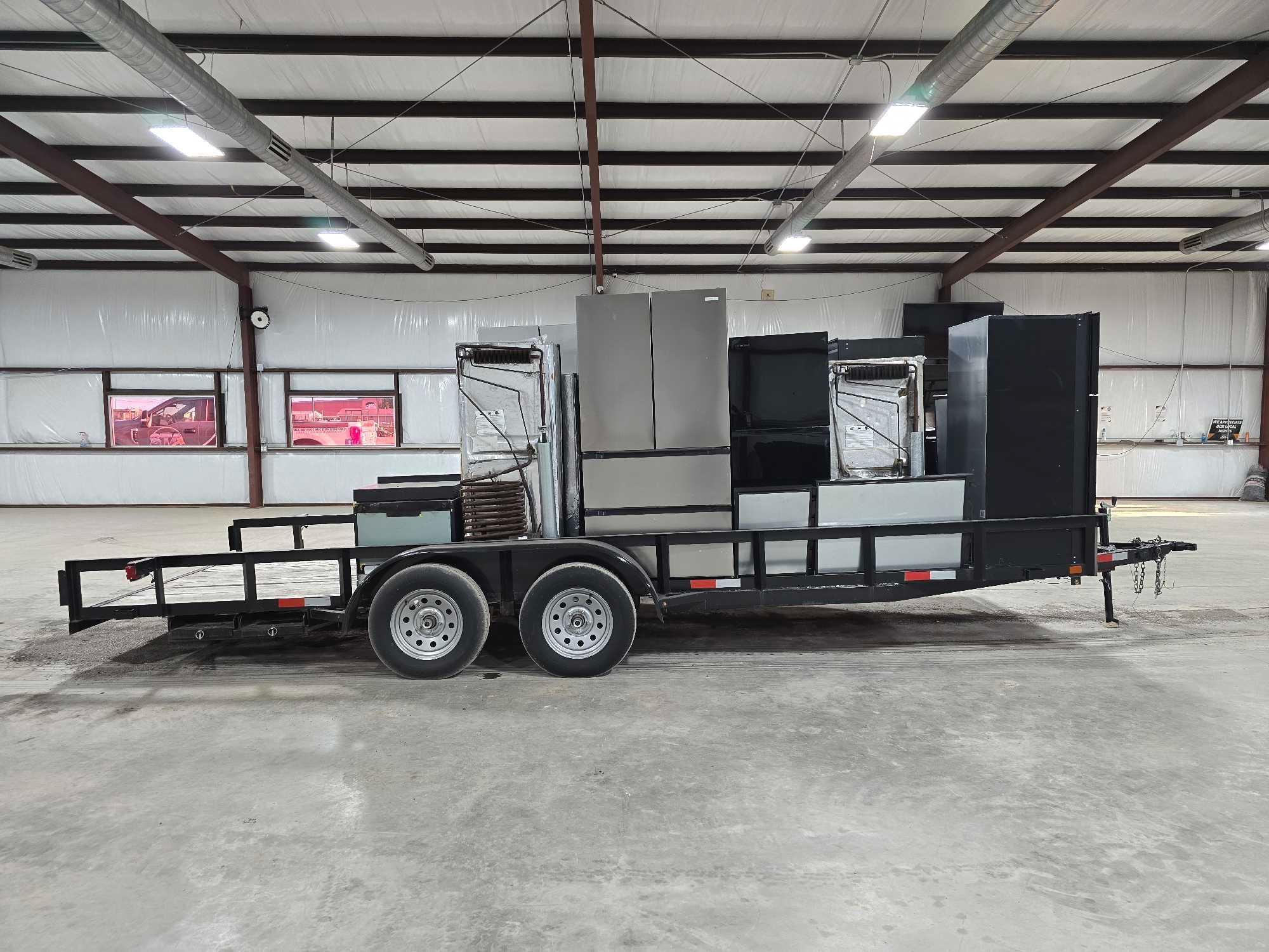 2024 C&M 82x20 Utility Trailer.