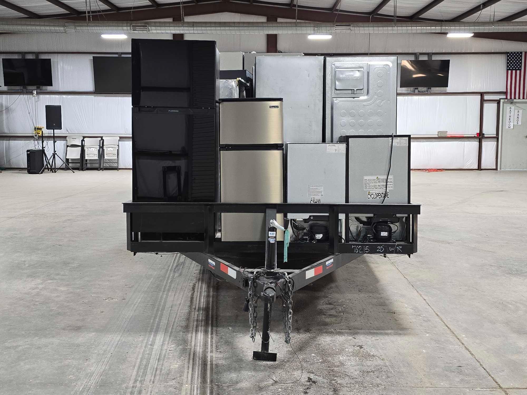 2024 C&M 82x20 Utility Trailer.