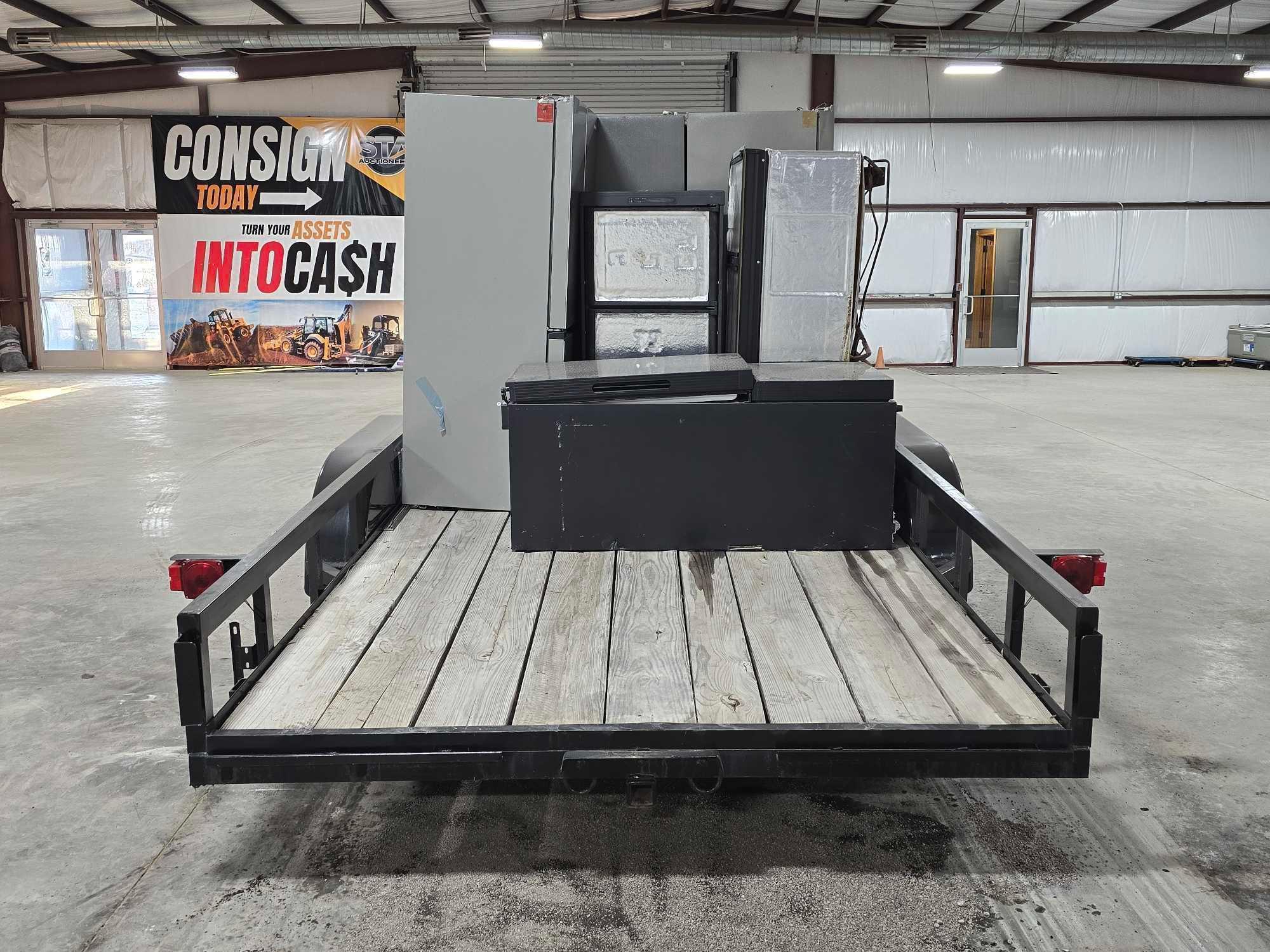 2024 C&M 82x20 Utility Trailer.