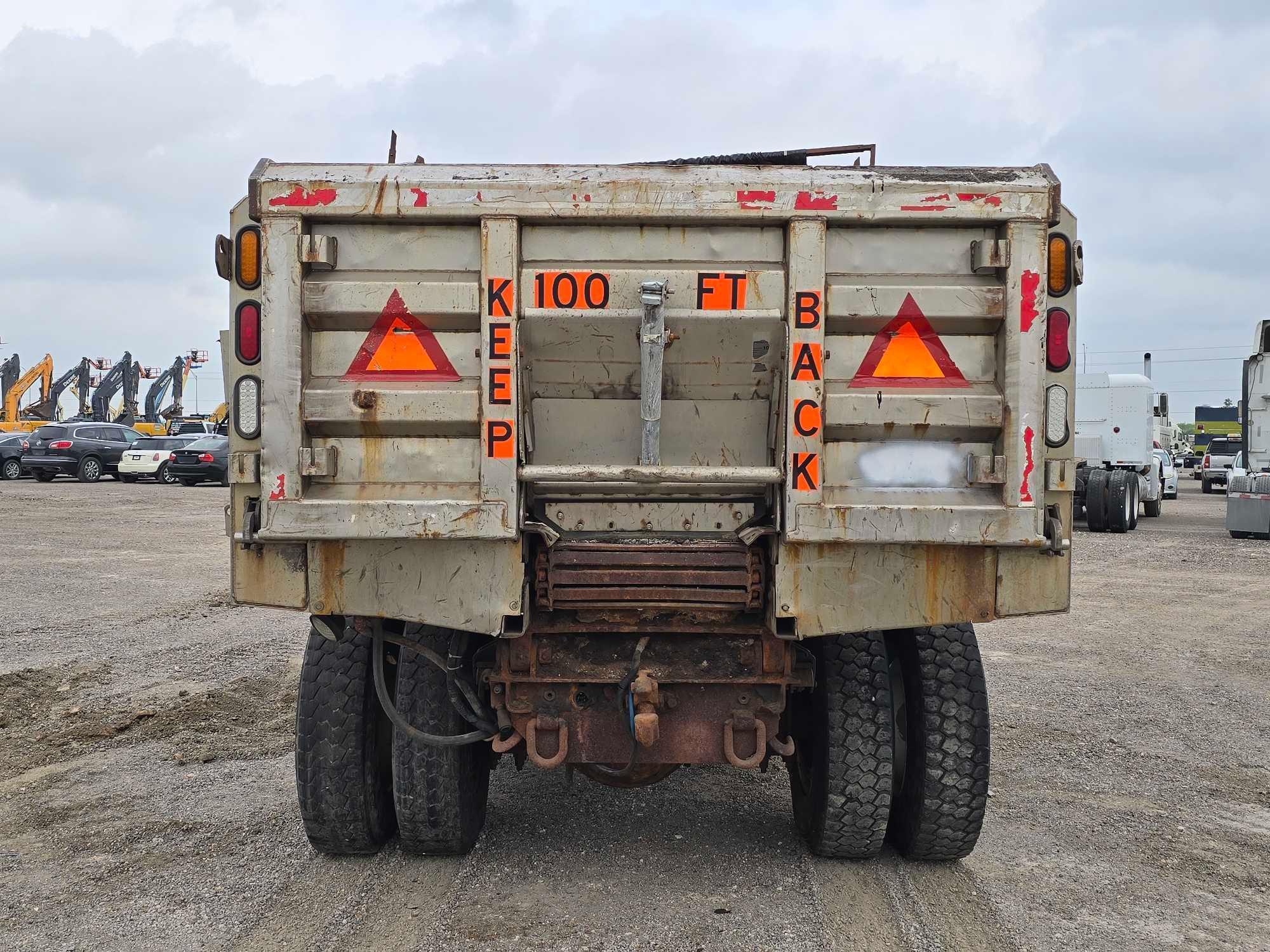 2013 Hino 338 Single Axle Dump Truck