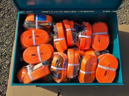 NEW/UNUSED 2025Greatbear24PcsRatchet Tie Down and Flatpack Tool Box