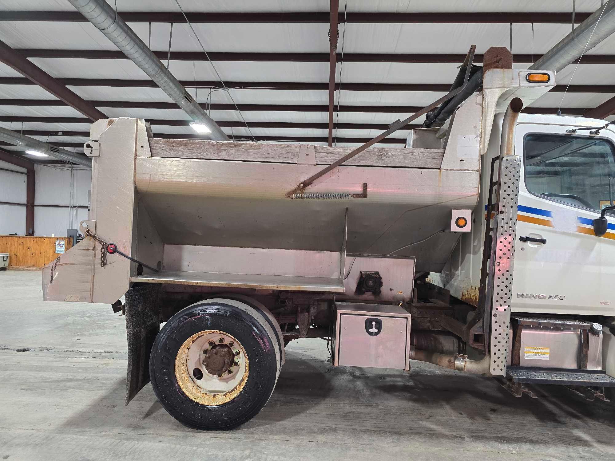 2010 Hino 338 Single Axle Dump Truck