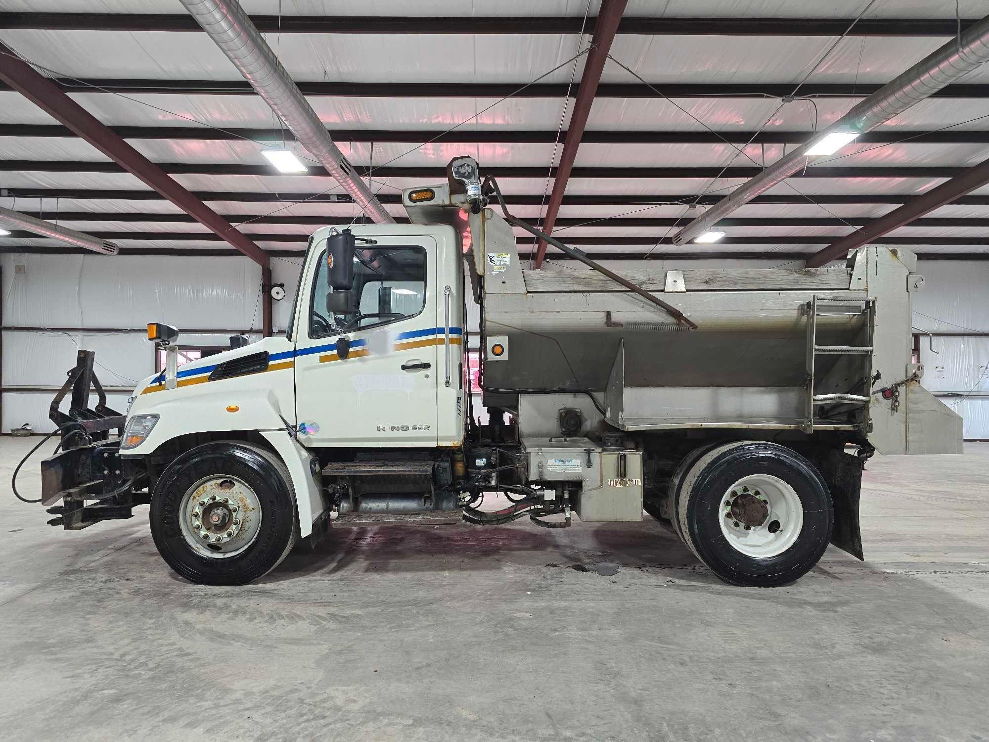 2010 Hino 338 Single Axle Dump Truck