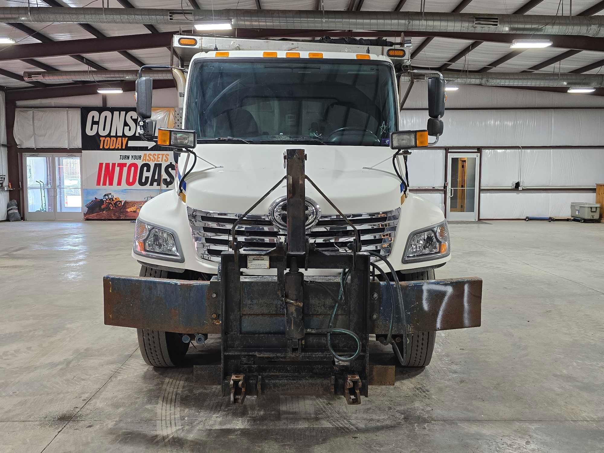 2010 Hino 338 Single Axle Dump Truck