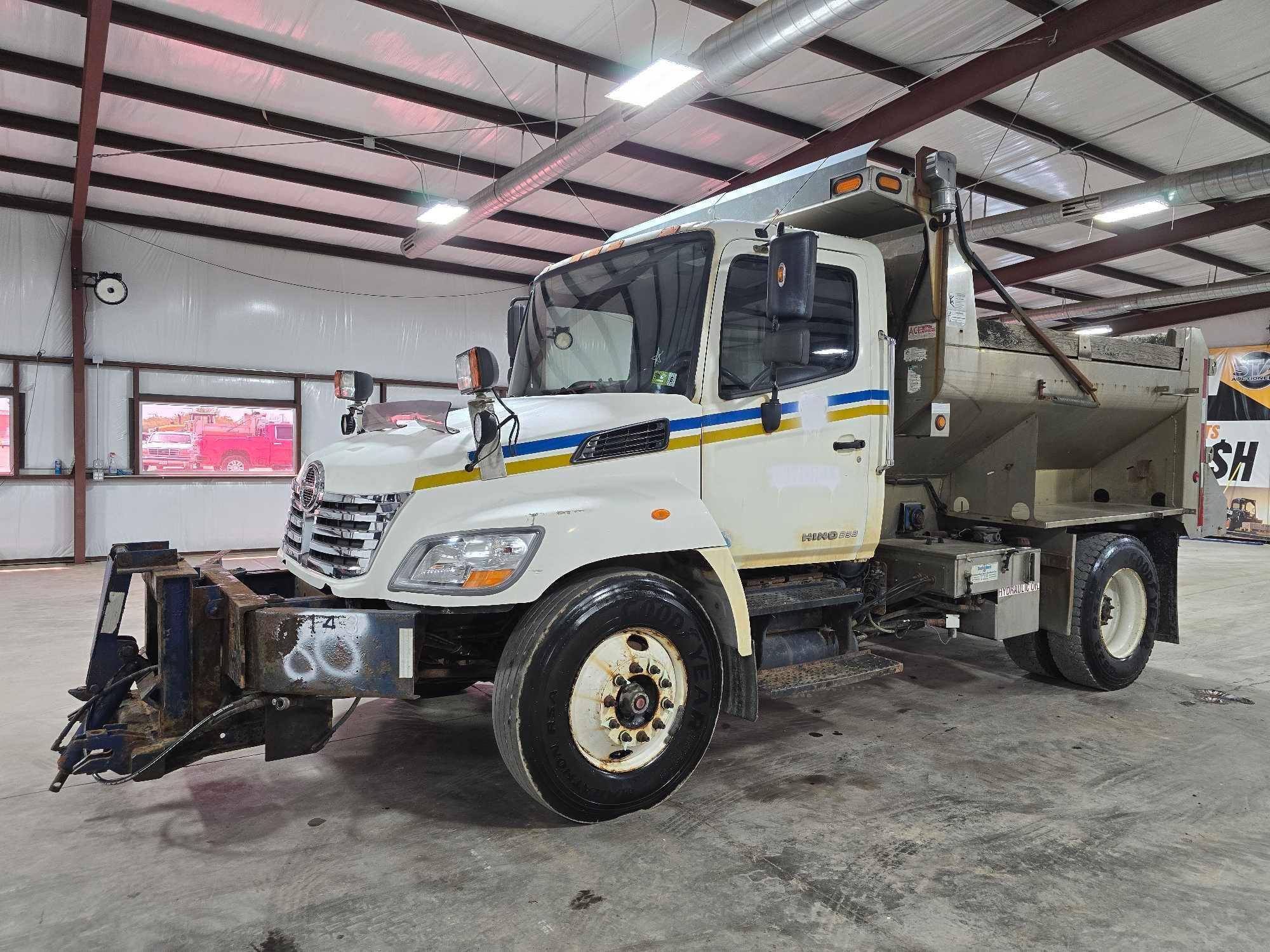 2010 Hino 338 Single Axle Dump Truck