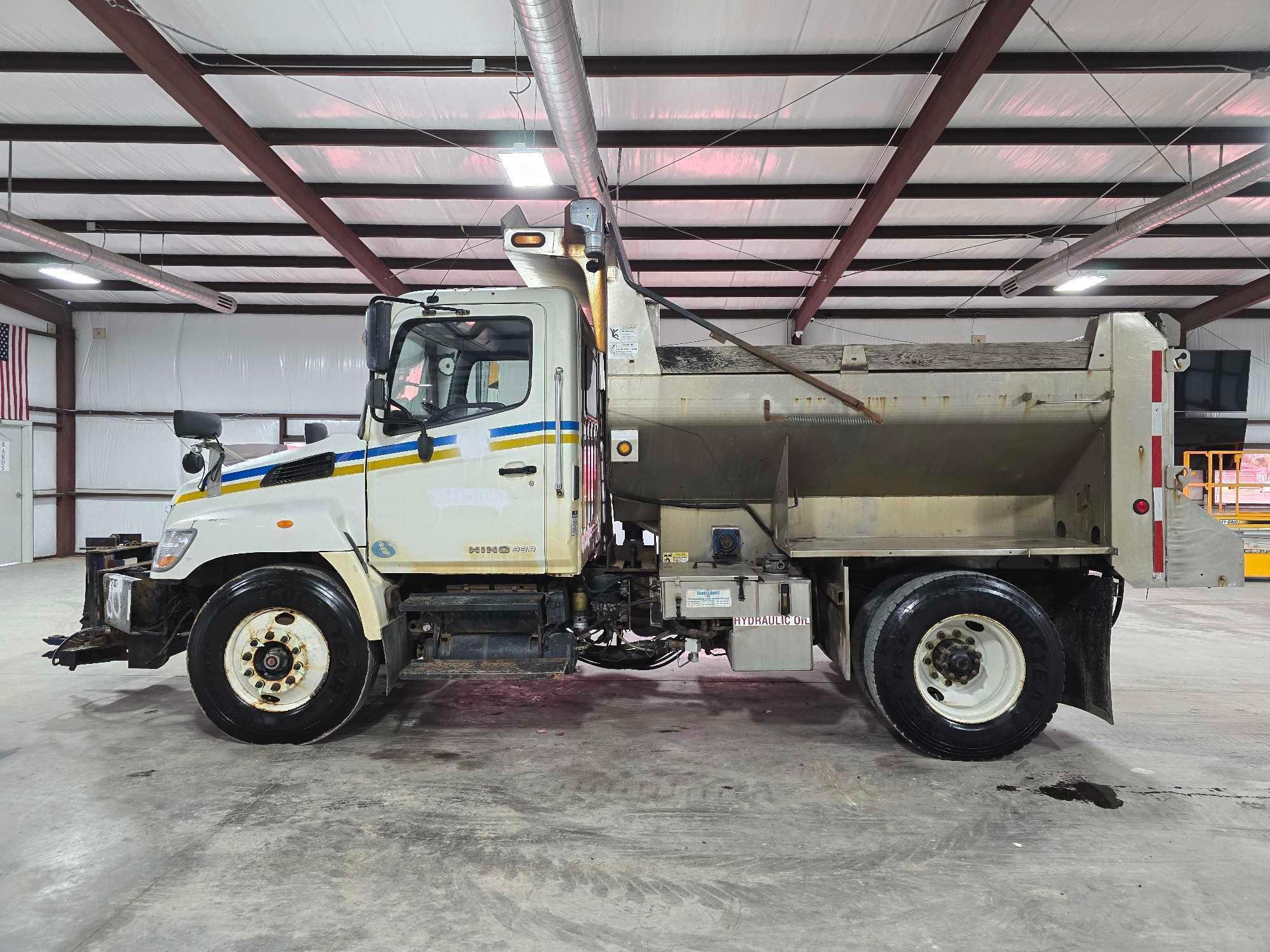 2010 Hino 338 Single Axle Dump Truck