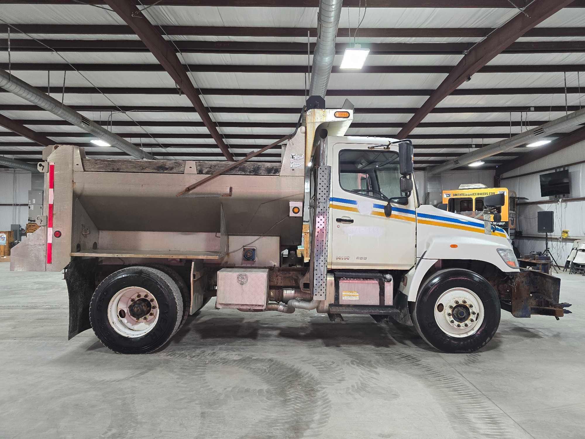 2010 Hino 338 Single Axle Dump Truck