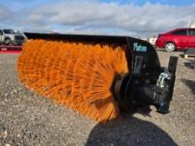 NEW/UNUSED 2025 FUTURE FT-QSJ Skid Steer Sweeper