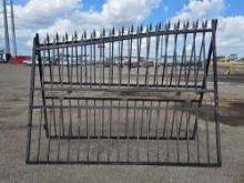 NEW/UNUSED FUTURE 20FT. Bi-Parting Wrought Iron Gate
