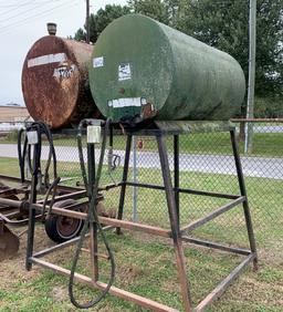 Diesel Tanks on Rack