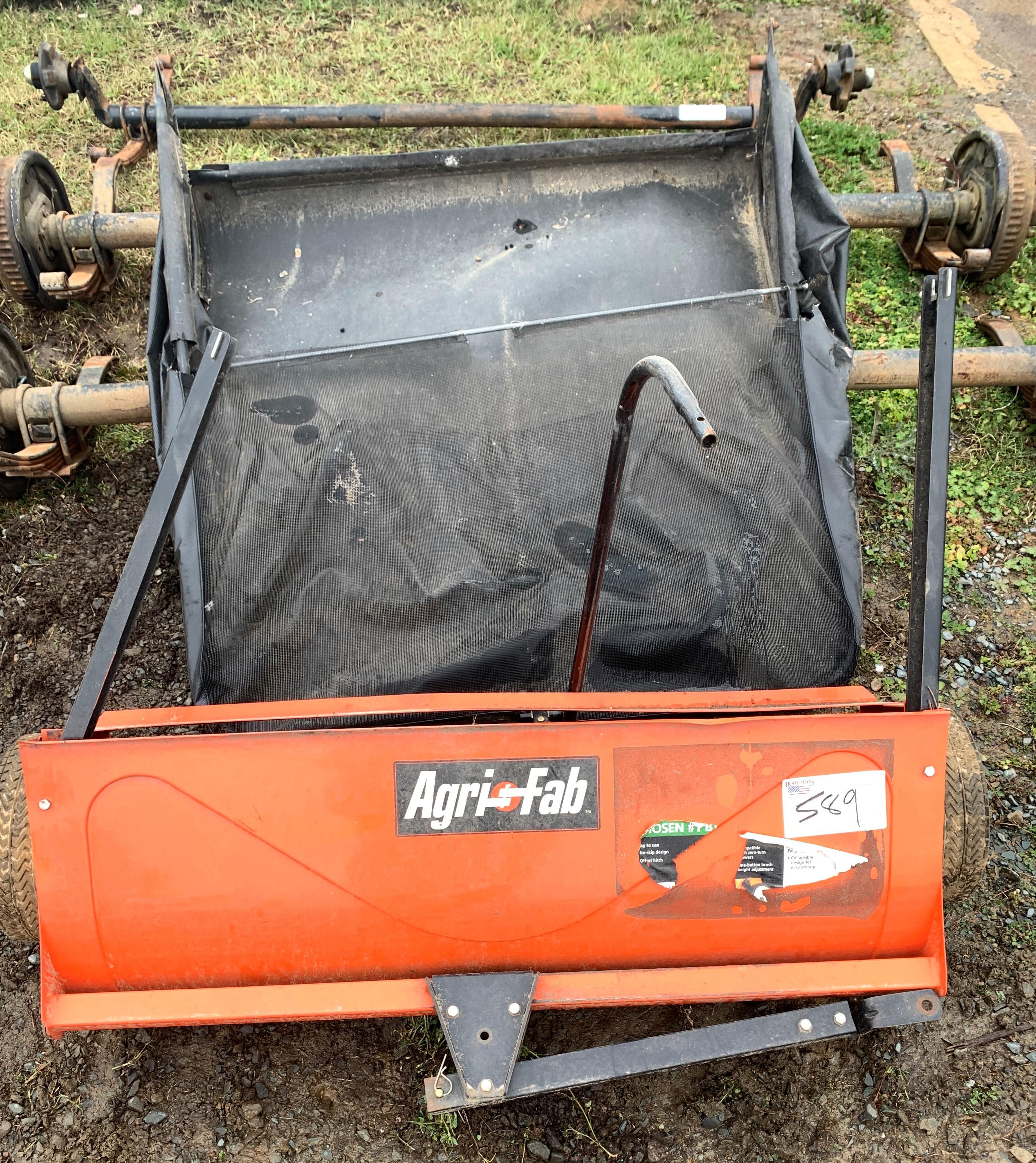 42" AgriFab yard sweeper - pull type